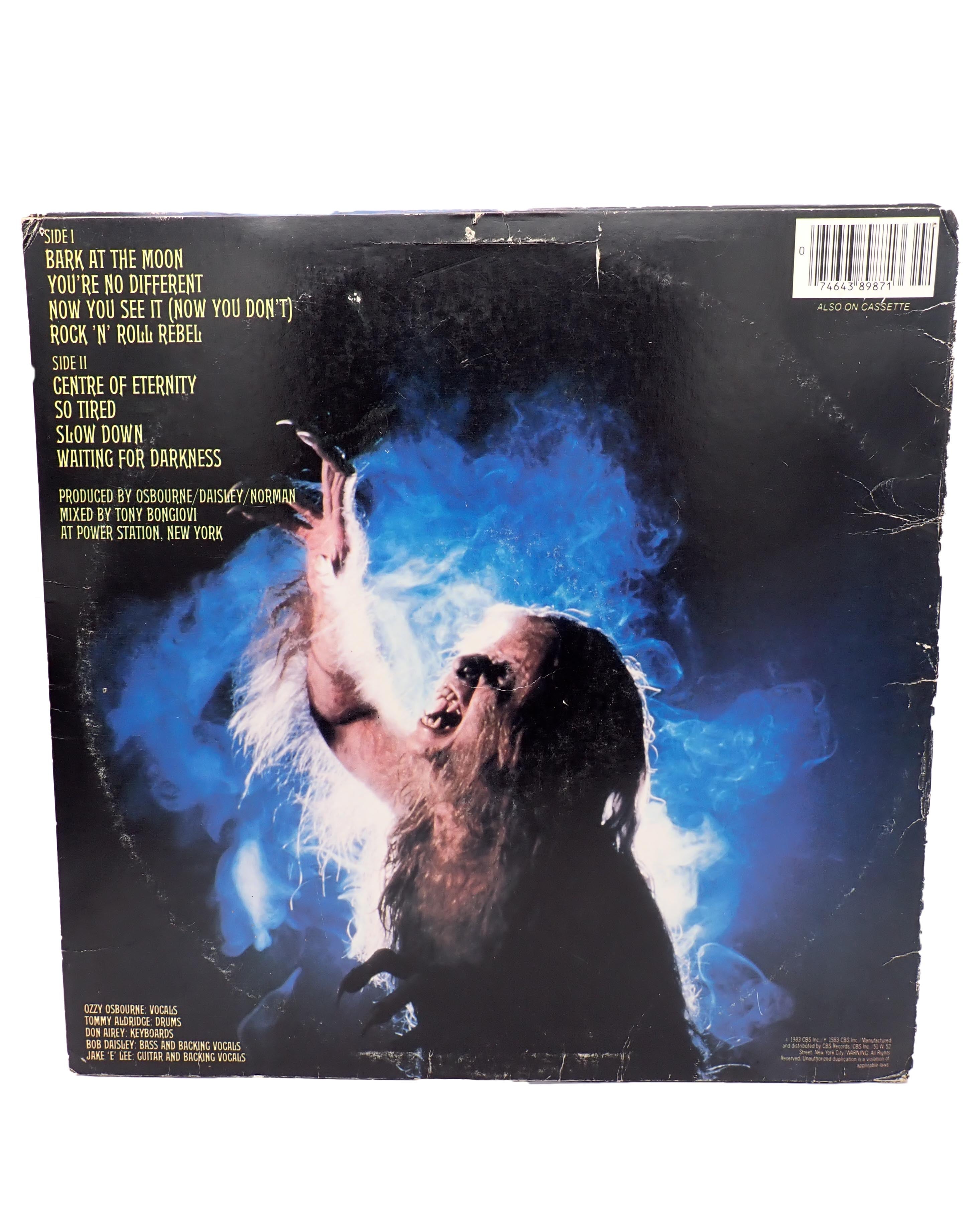 Ozzy Osbourne - Bark at the Moon - Vinyl