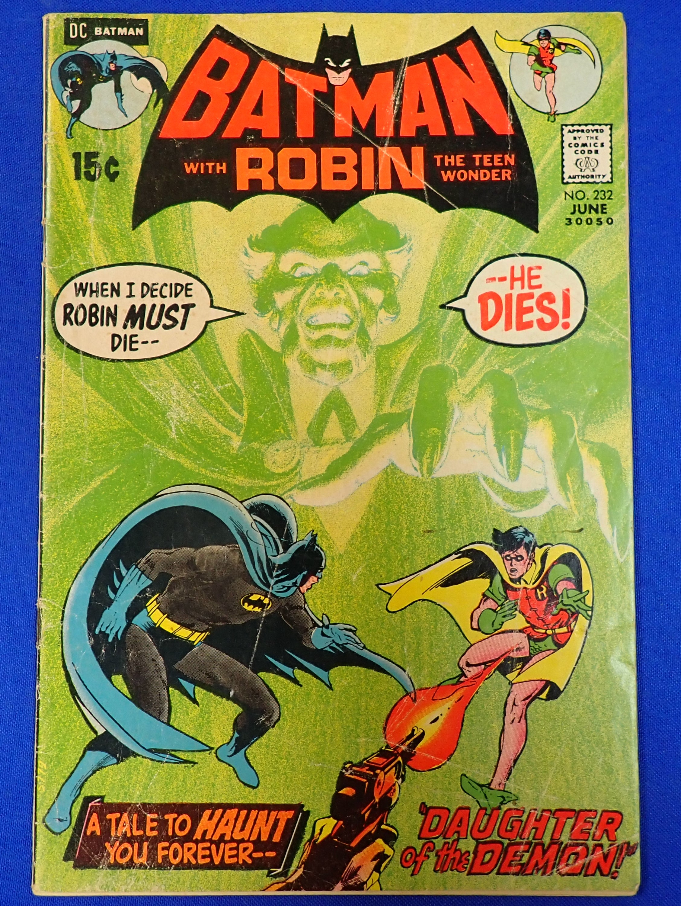 Batman #232 (1971) - VG (4.0) - 1st Ra's al Ghul