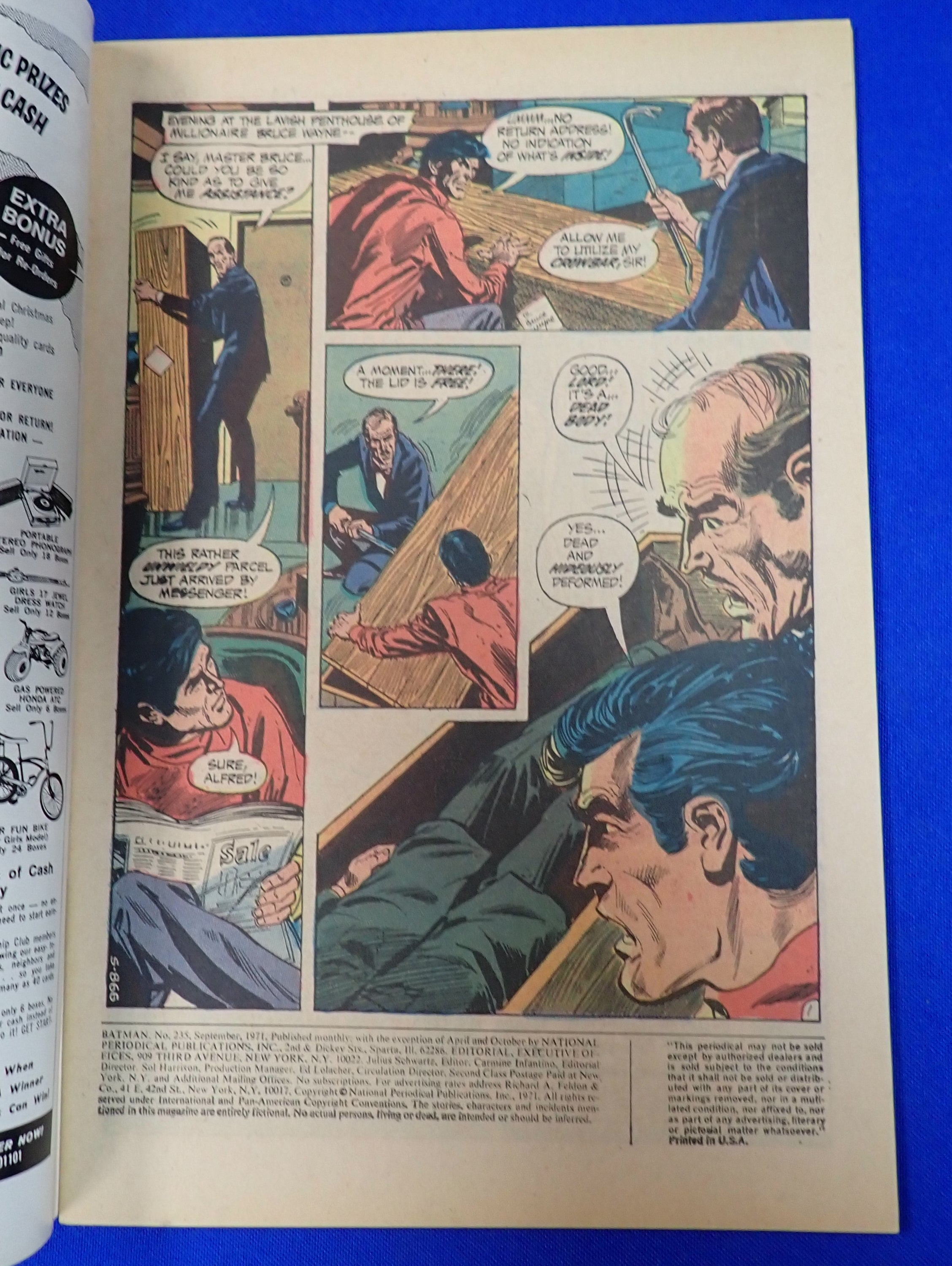 Batman #235 (1971) - FN/VF (7.0) - 2nd Ra's al Ghul