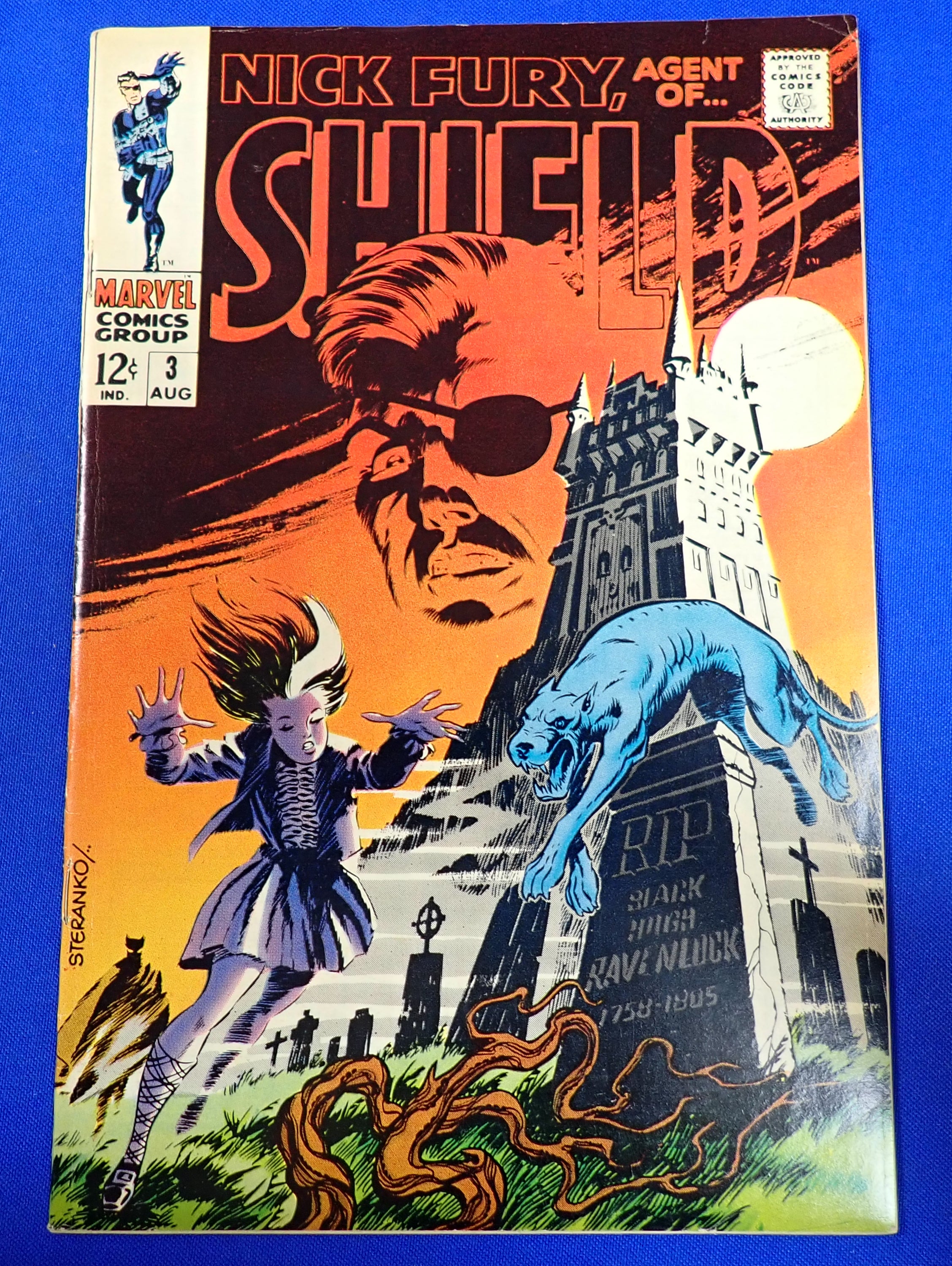 Nick Fury, Agent of Shield #3 (1968) - FN (6.0)