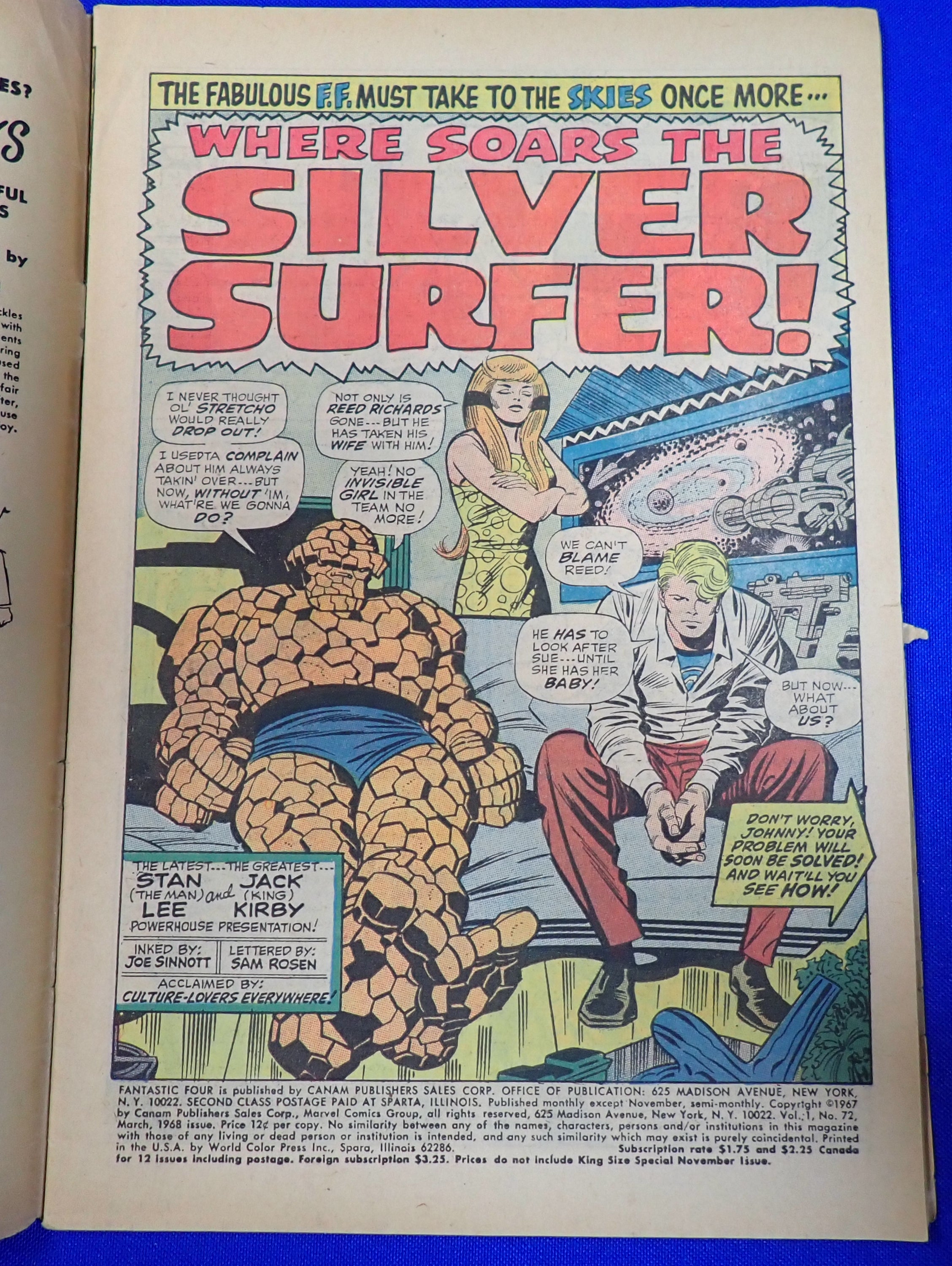 Fantastic Four #72 (1968) - VG (4.0)