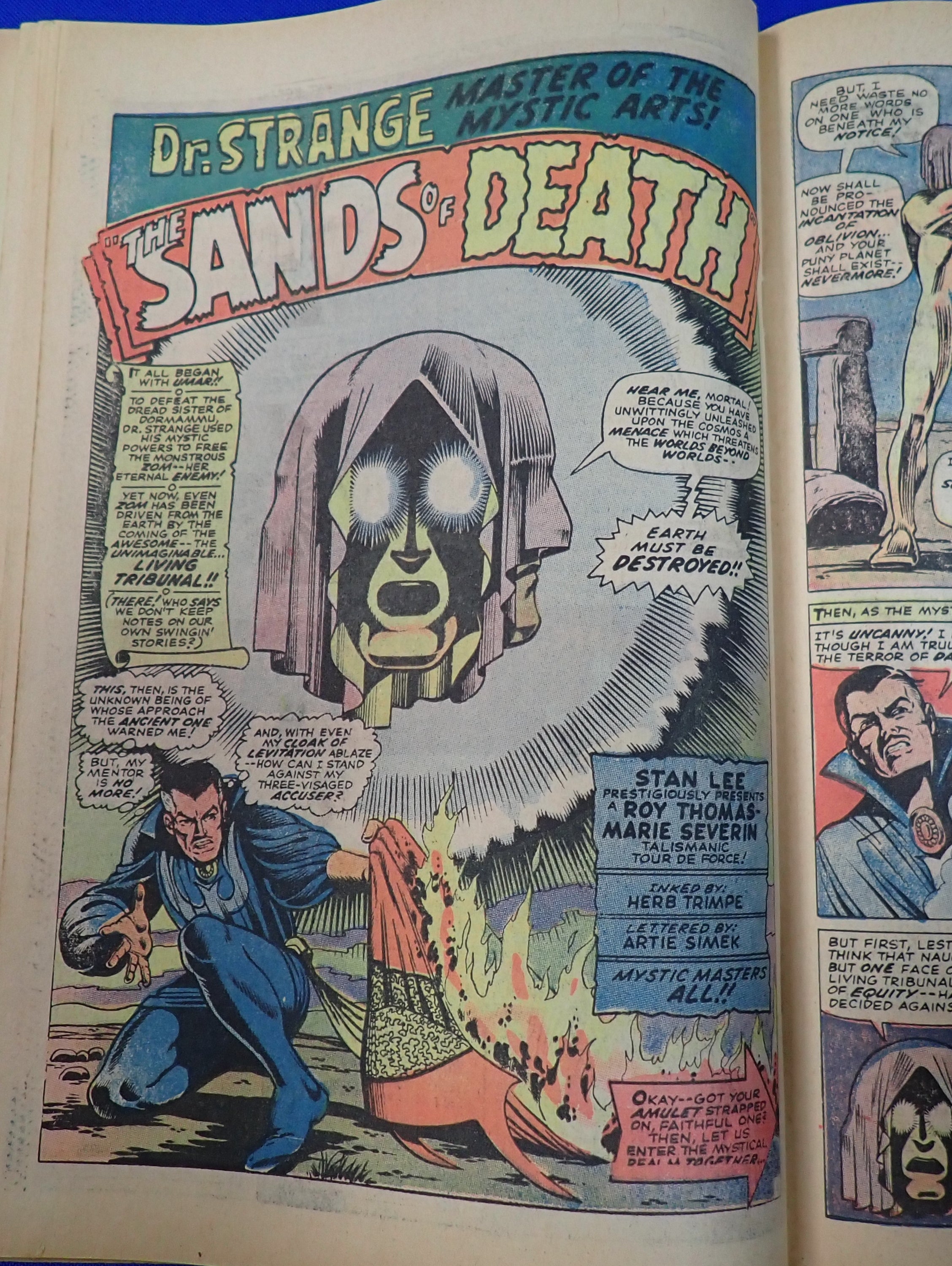 Strange Tales #158 (1967) - VG+ (4.5) - 1st Living Tribunal