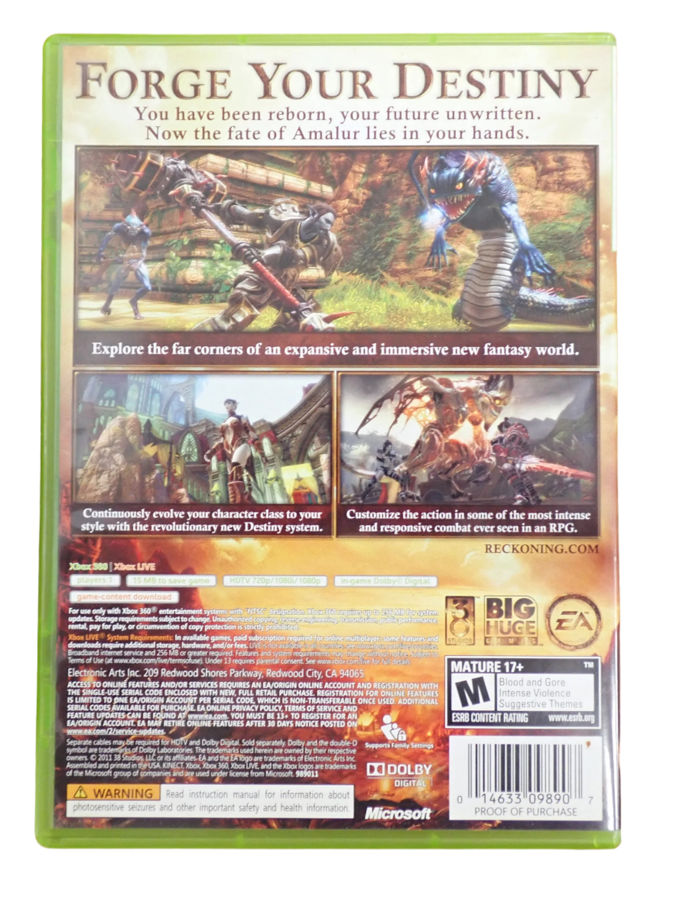 Reckoning - Xbox 360