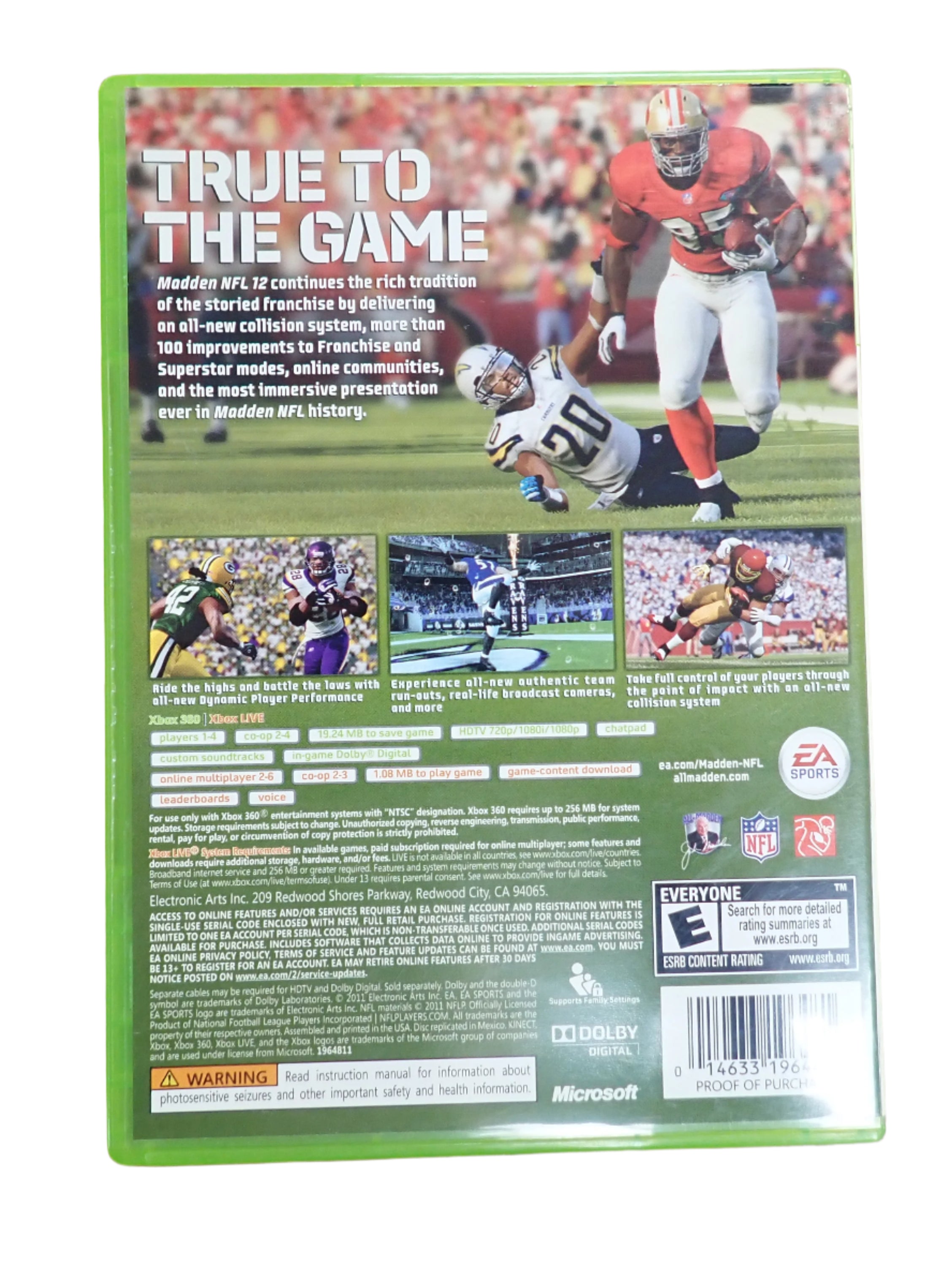 Madden NFL 12 - Xbox 360
