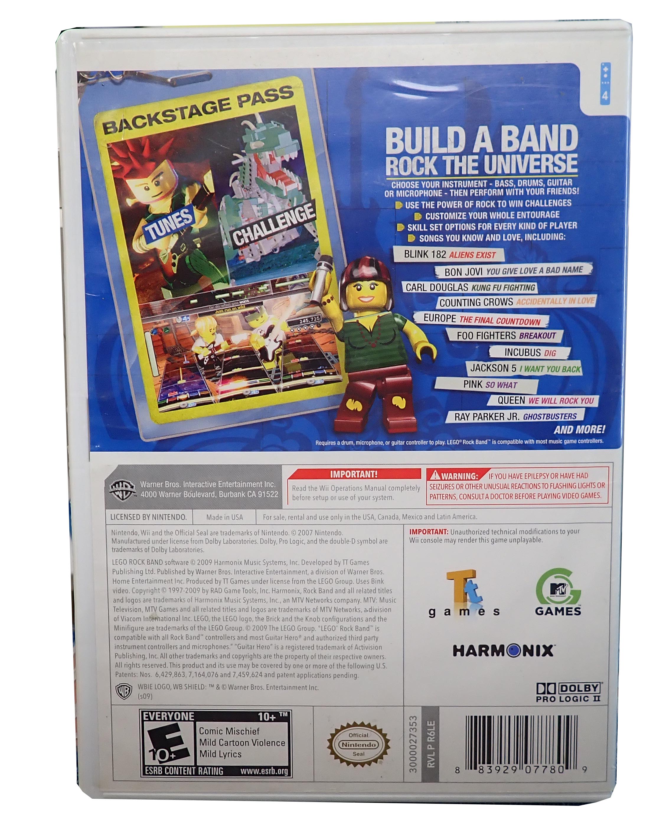 LEGO Rock Band - Wii