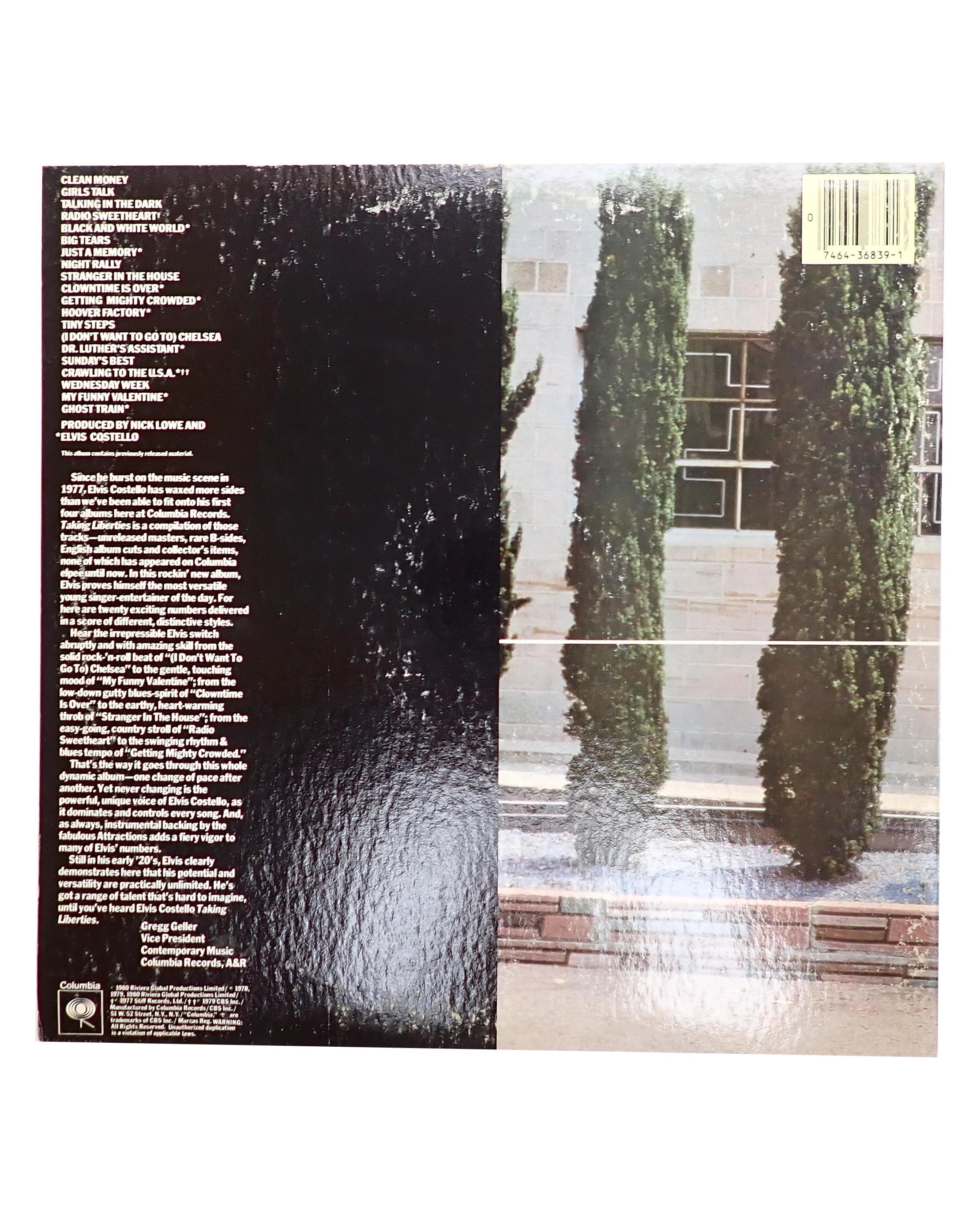 Elvis Costello – Taking Liberties - Vinyl