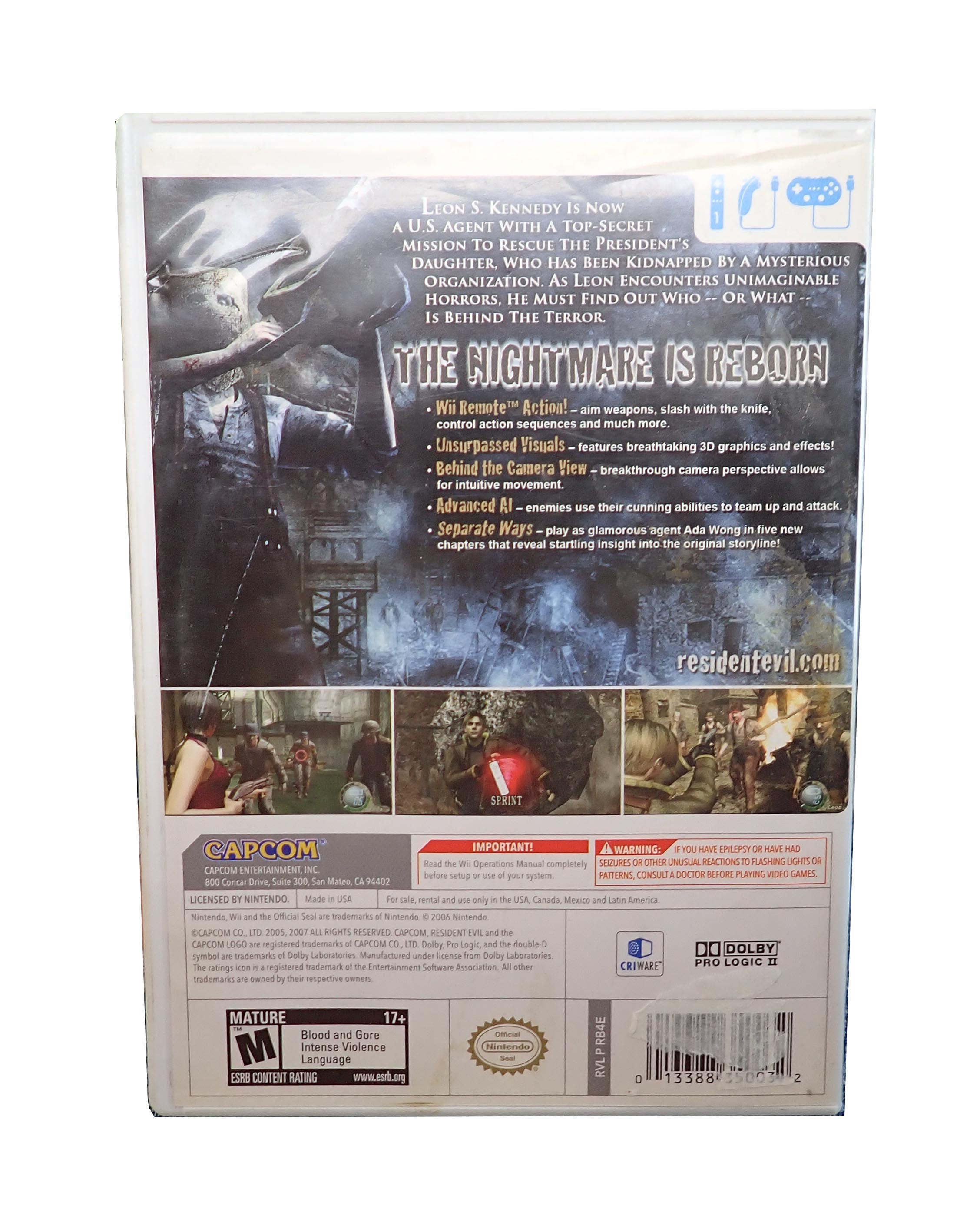 Resident Evil: 4 Wii edition - Wii