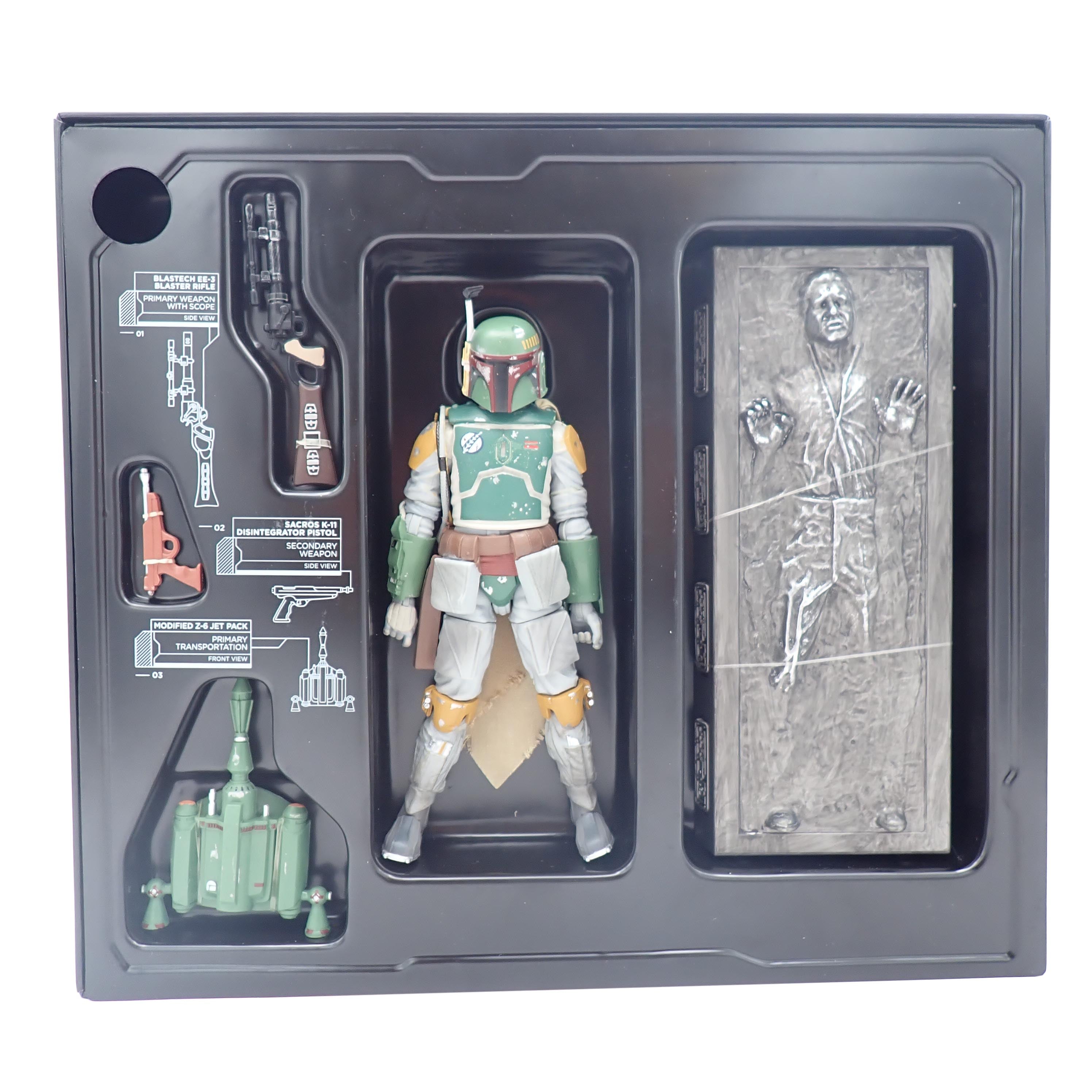 Boba Fett and Han Solo in Carbonite - Star Wars The Black Series (Pre-Owned)