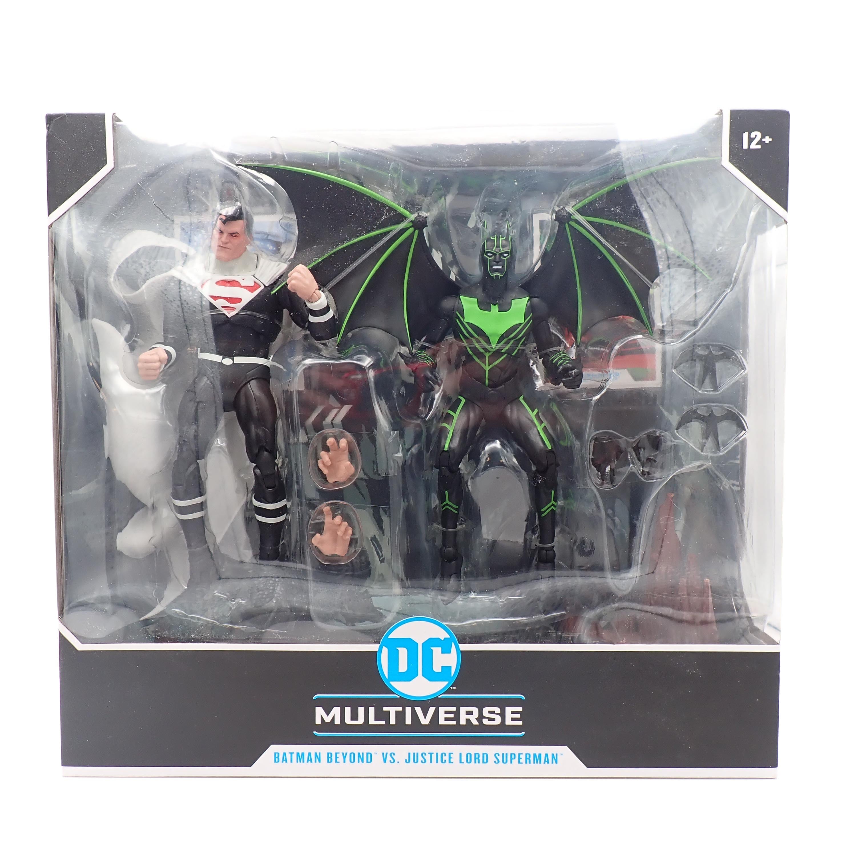 Batman Beyond vs Justice Lord Superman - DC Multiverse [Pre-Owned]