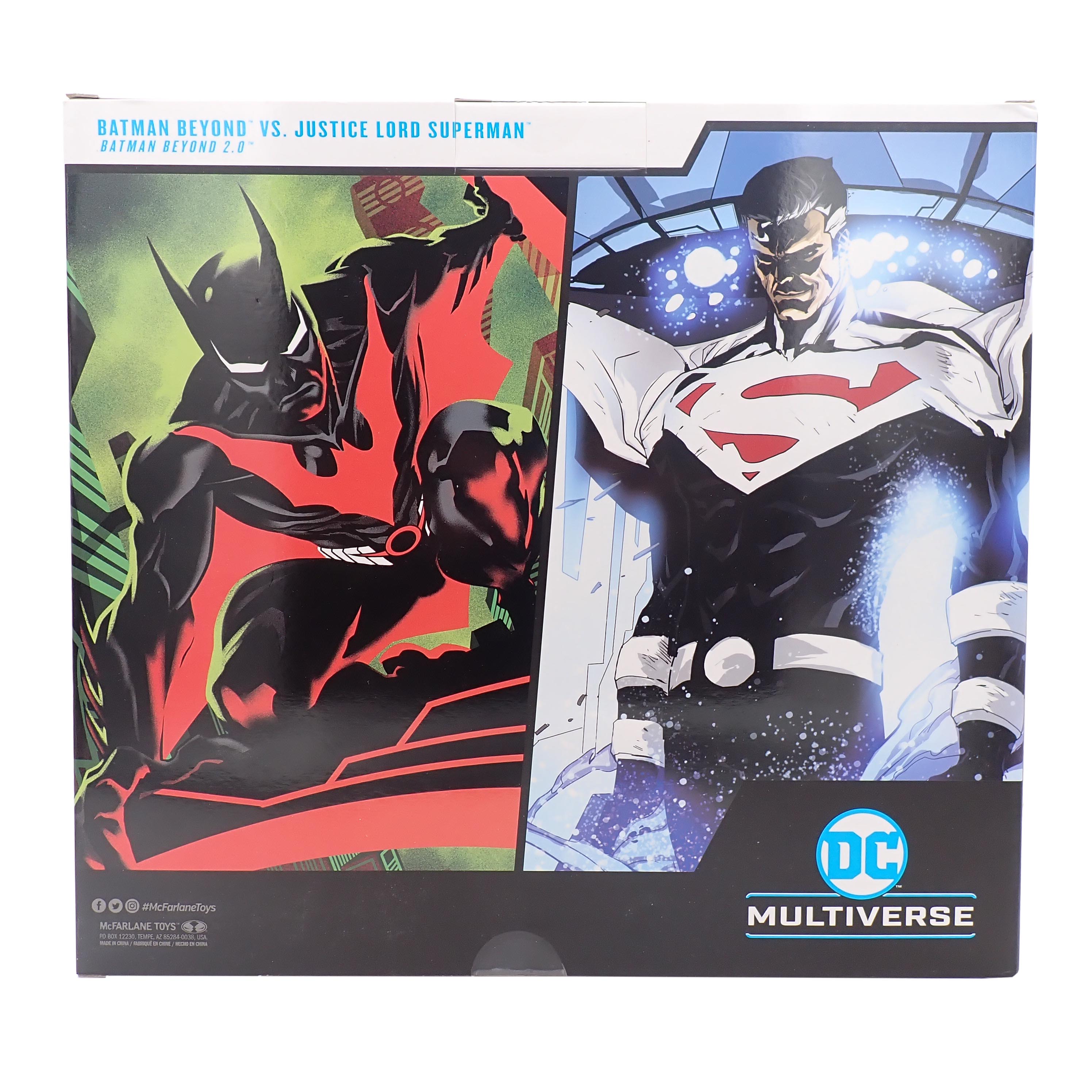 Batman Beyond vs Justice Lord Superman - DC Multiverse [Pre-Owned]