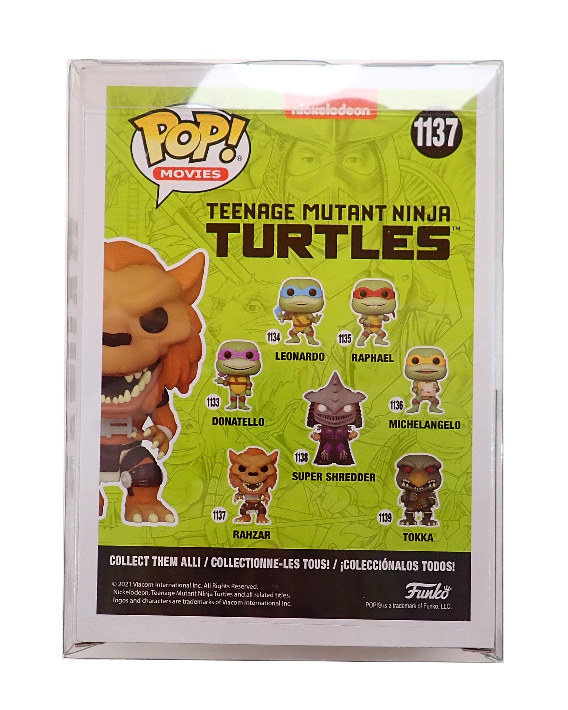 Rahzar [Signed by Kevin Eastman] - POP! #1137