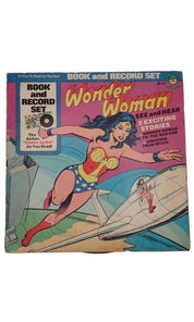 Wonder Woman Book and Record Set - Vinyl