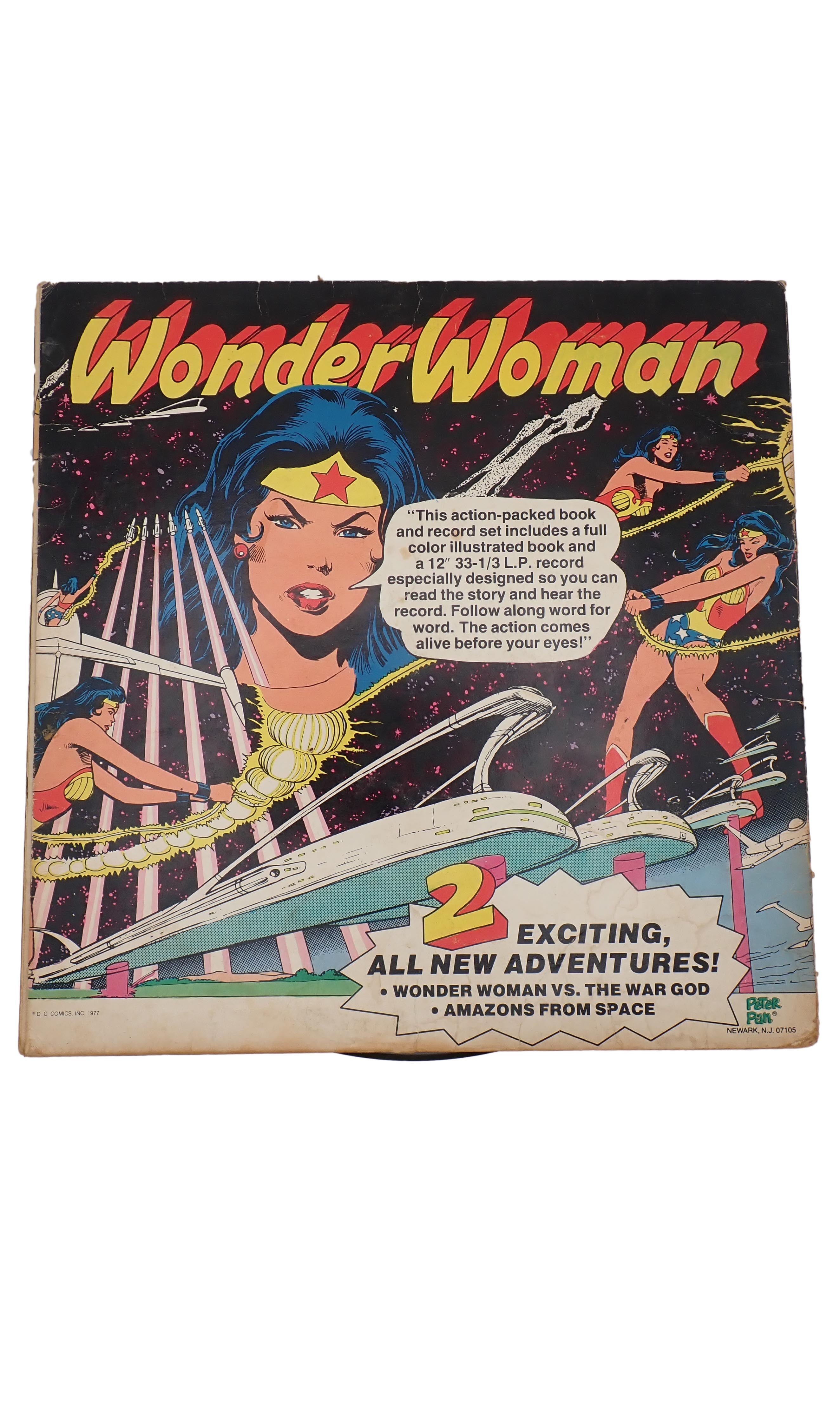 Wonder Woman Book and Record Set - Vinyl