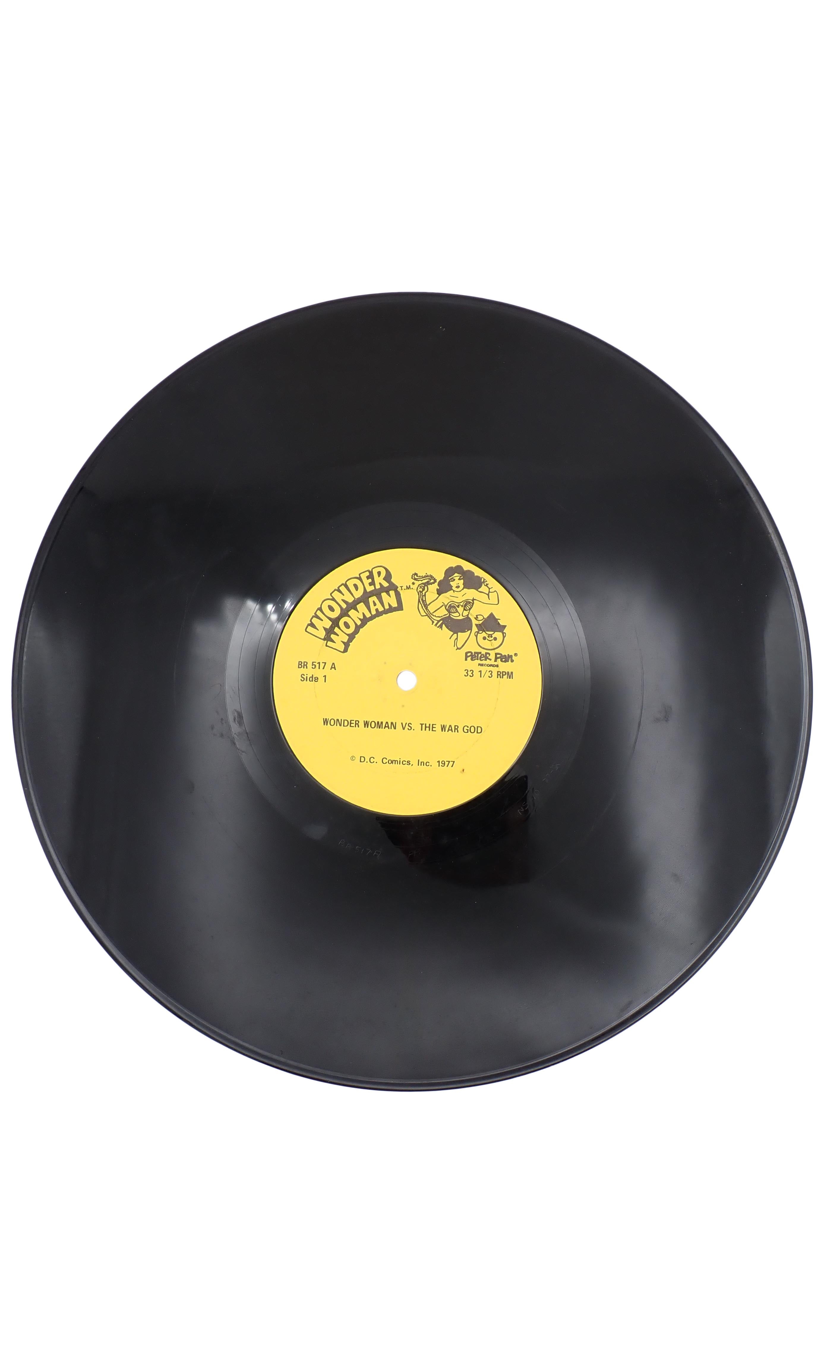 Wonder Woman Book and Record Set - Vinyl