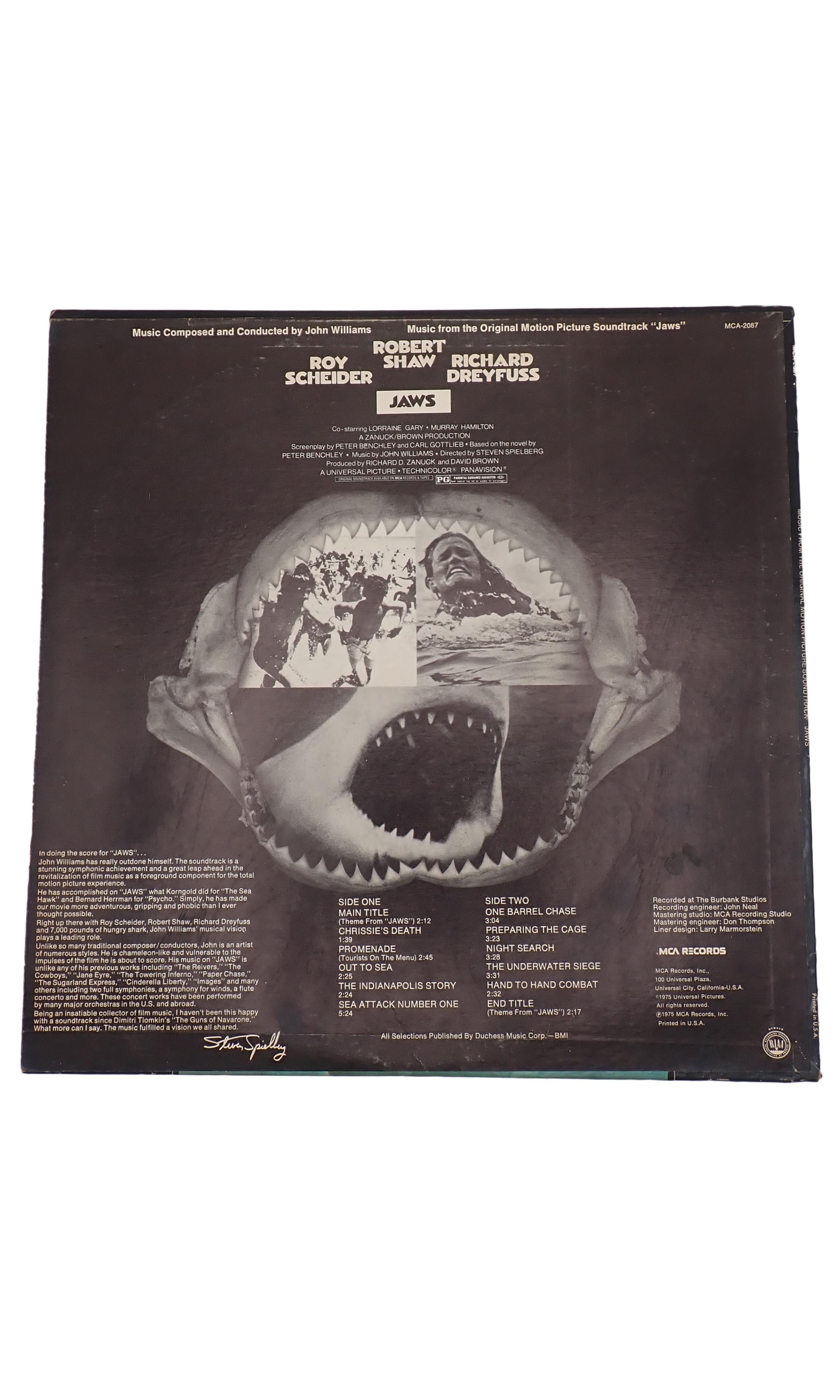 John Williams - Jaws Soundtrack - Vinyl