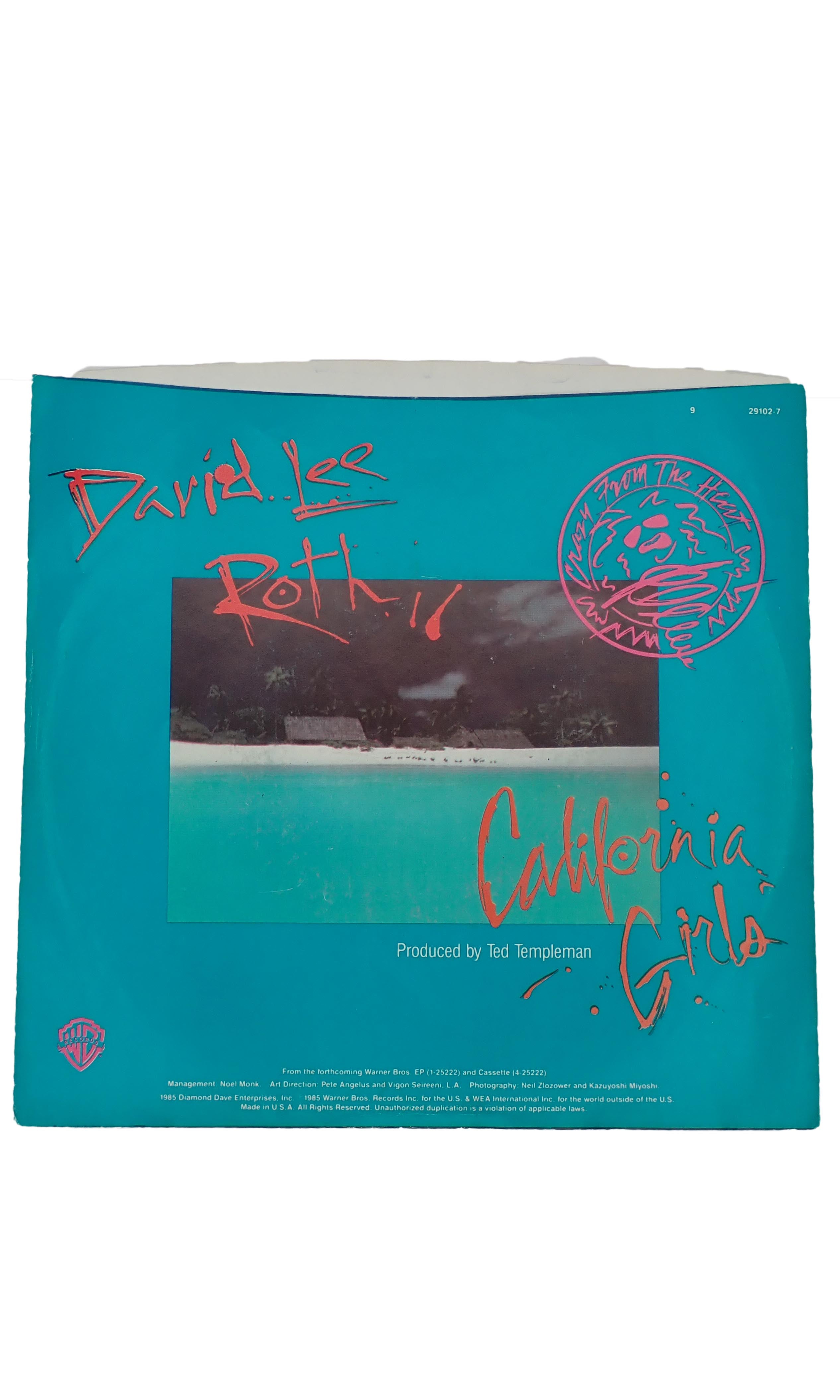David Lee Roth - California Girls - Vinyl