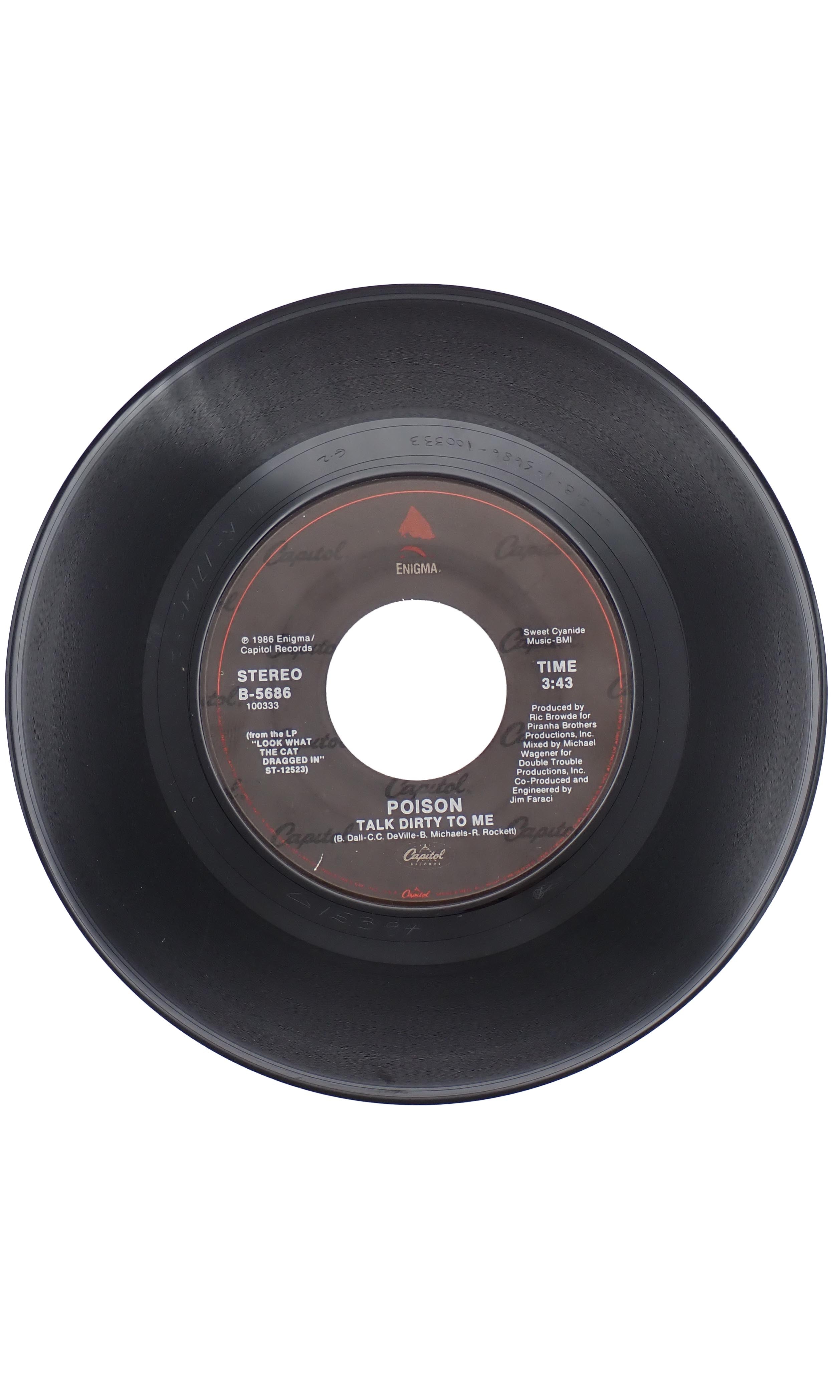 Poison - Talk Dirty To Me/Want Some, Need Some - Vinyl