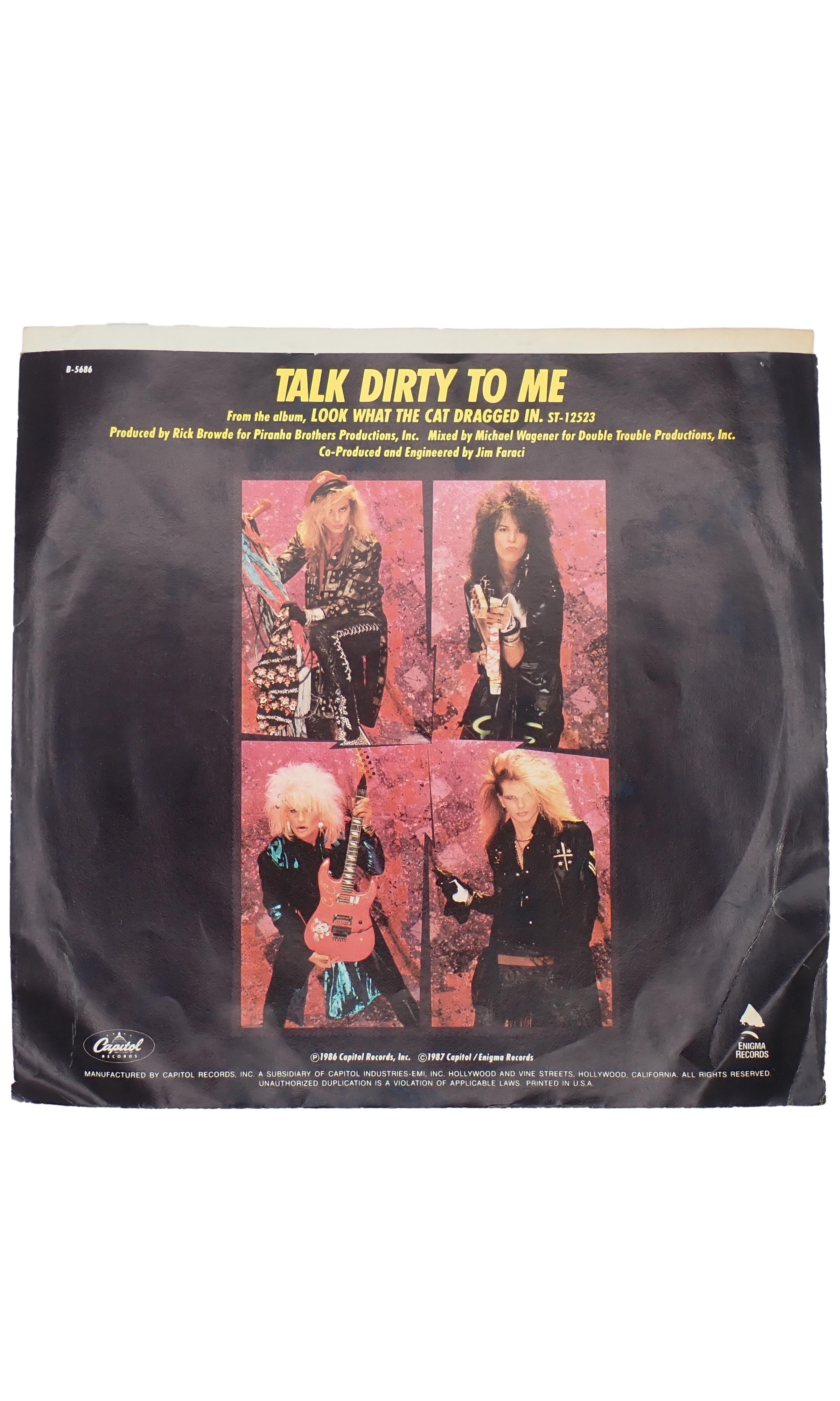 Poison - Talk Dirty To Me/Want Some, Need Some - Vinyl