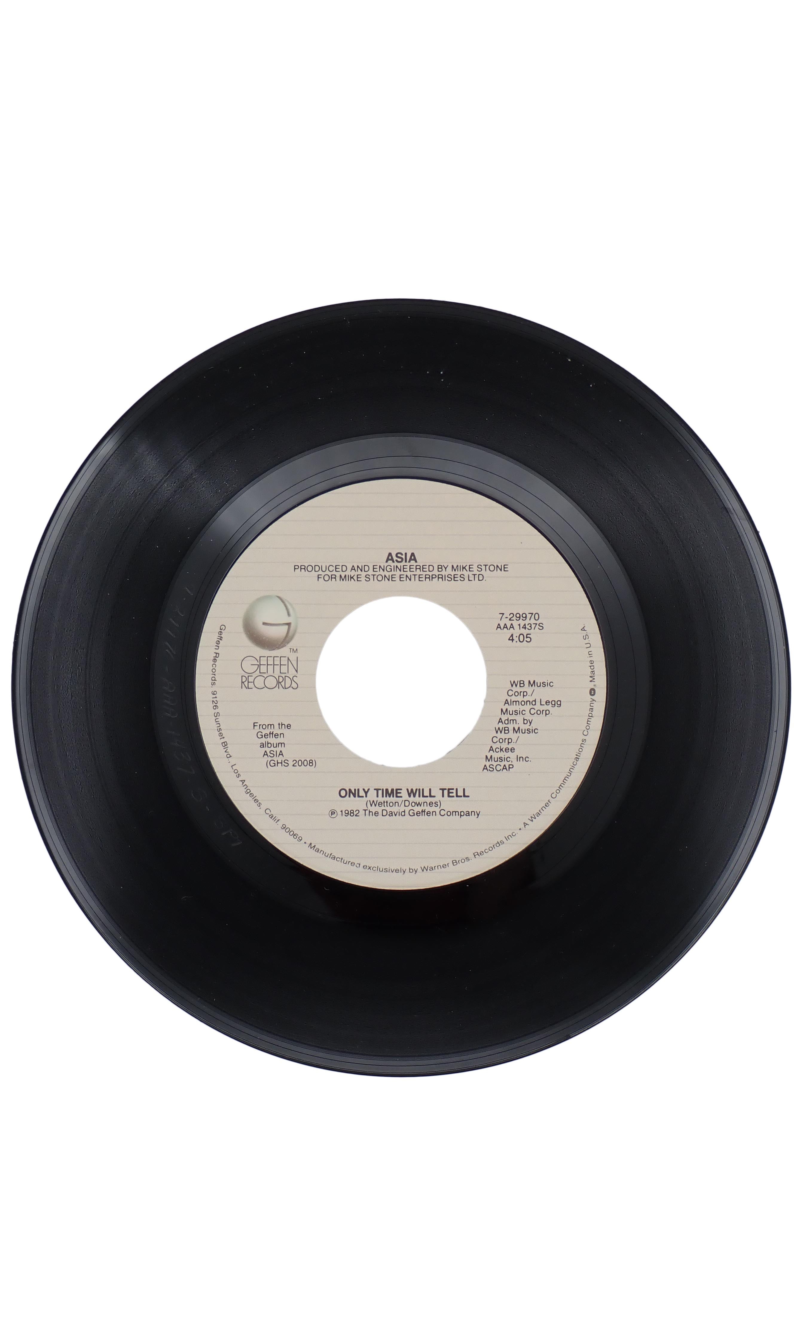Asia - Only Time Will Tell/Time Again - Vinyl