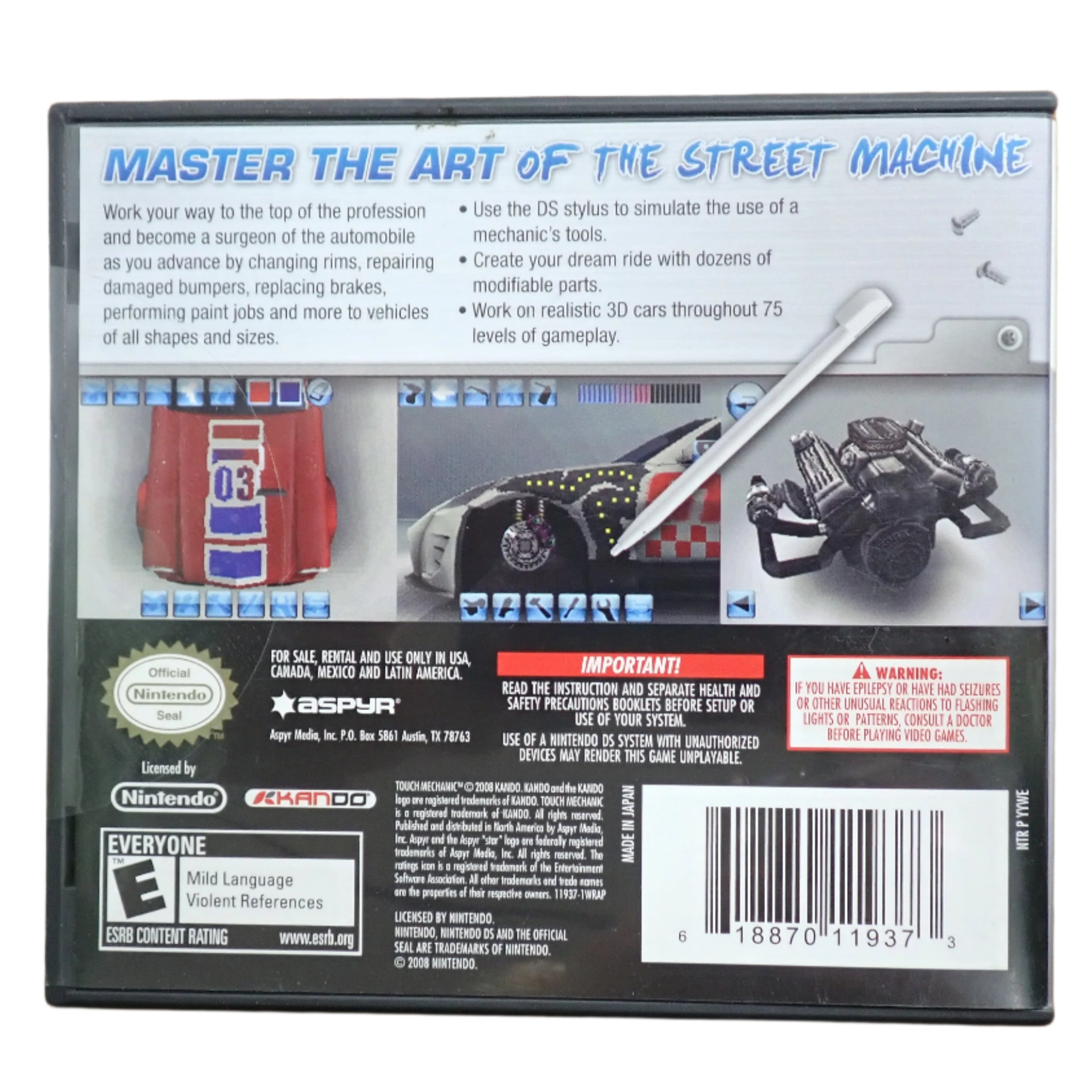 Touch Mechanic - DS