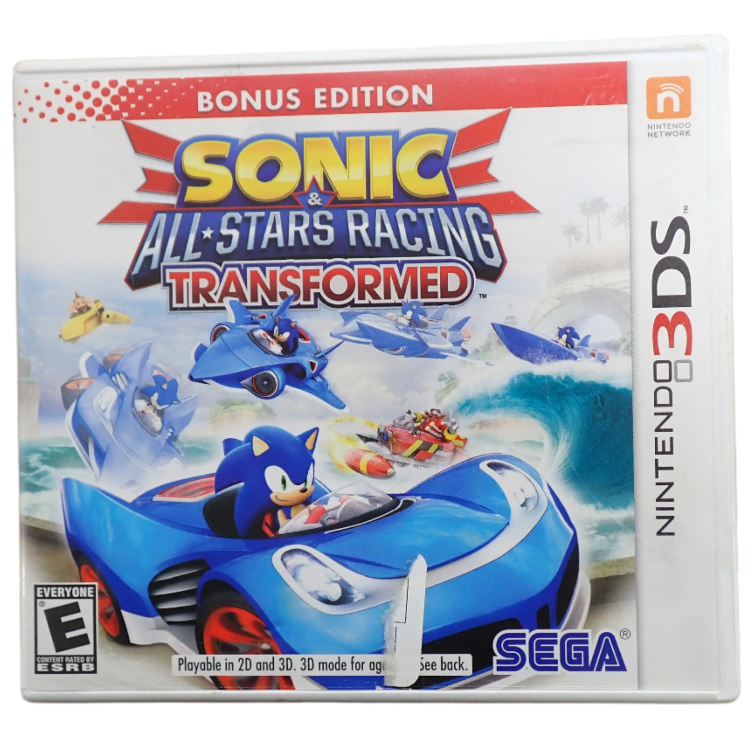 Sonic All Star Racing Transformed - 3DS