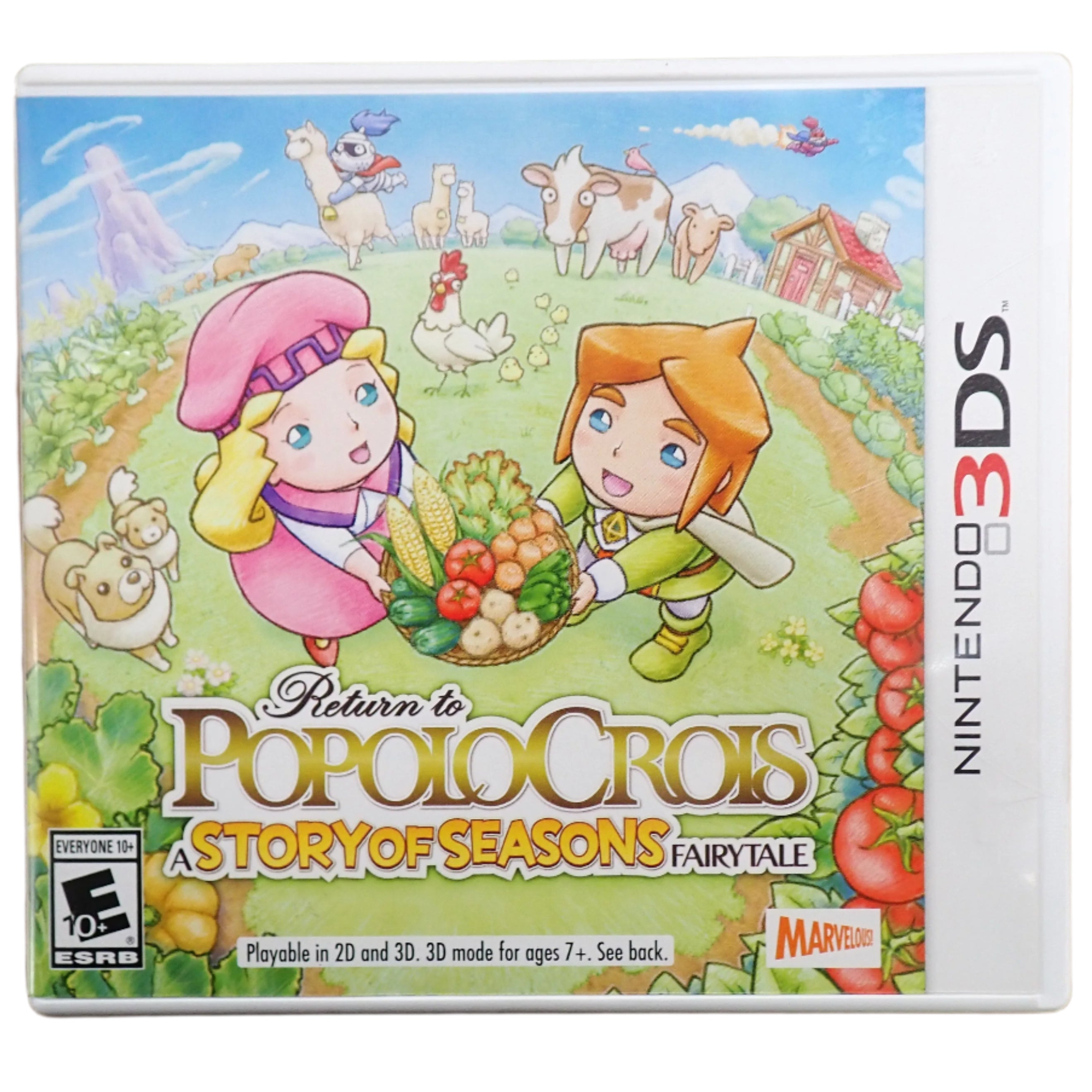 Return to Popolocrois Story of Seasons - 3DS