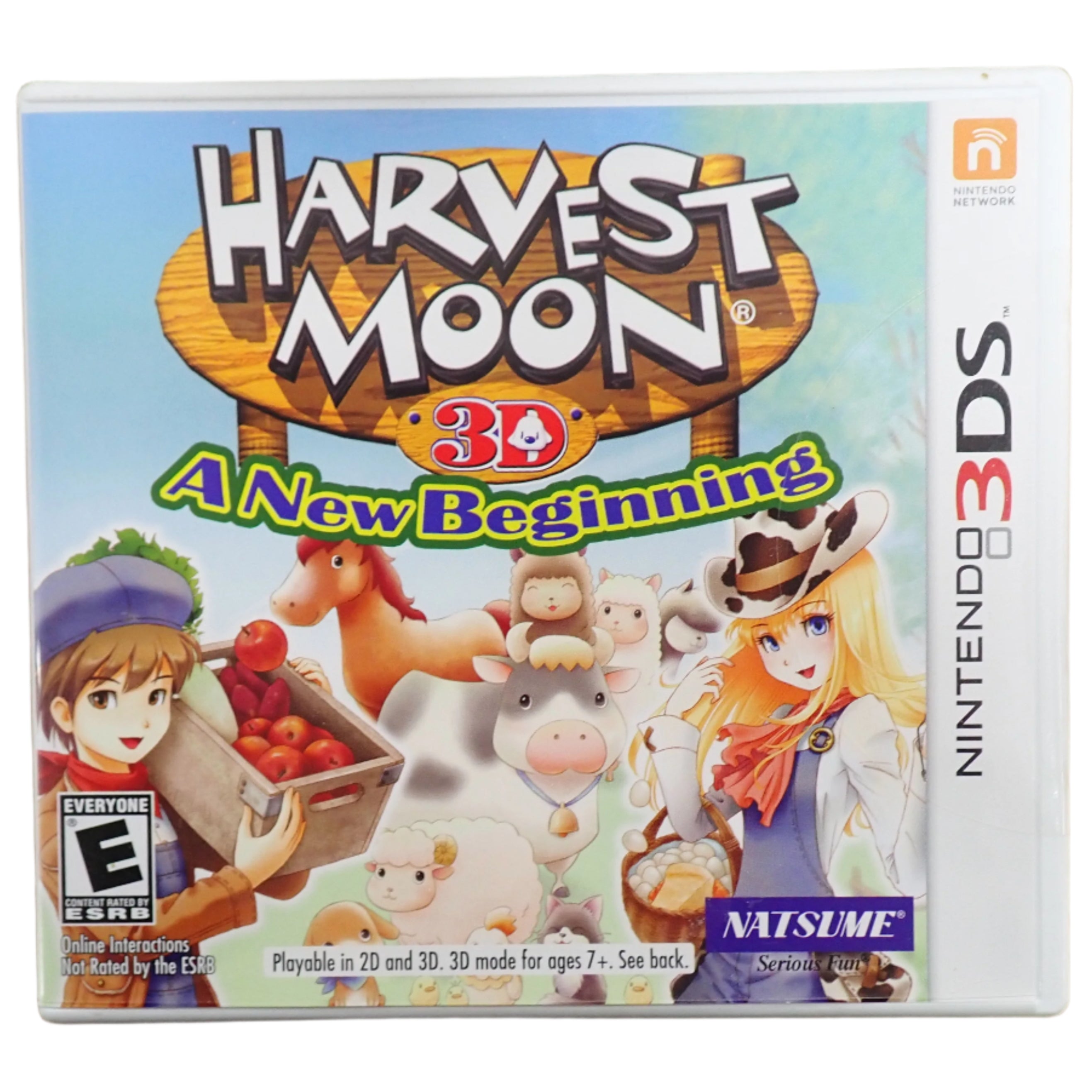 Harvest Moon 3D: A New Beginning - 3DS