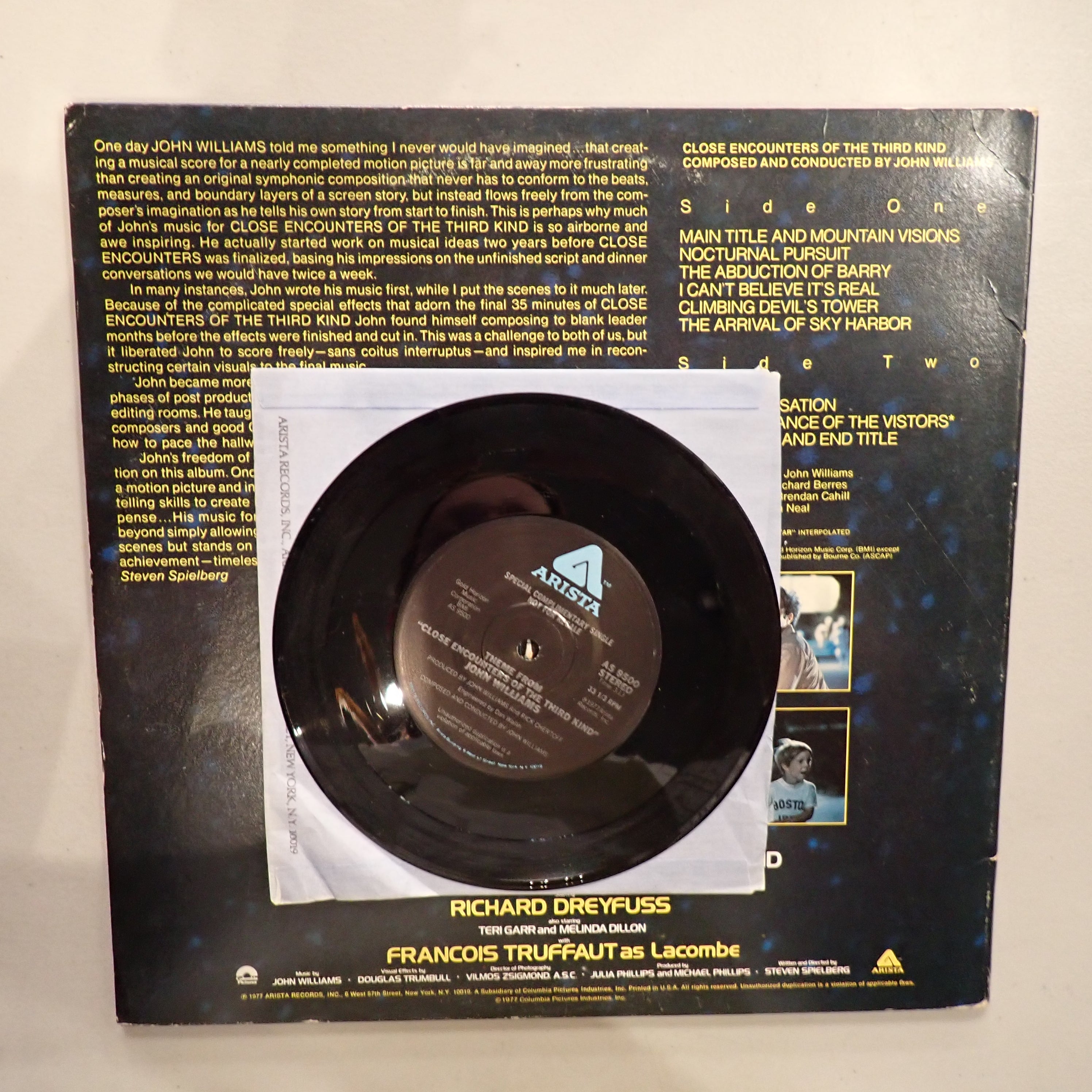 Close Encounters Of The Third Kind (Original Motion Picture Soundtrack)