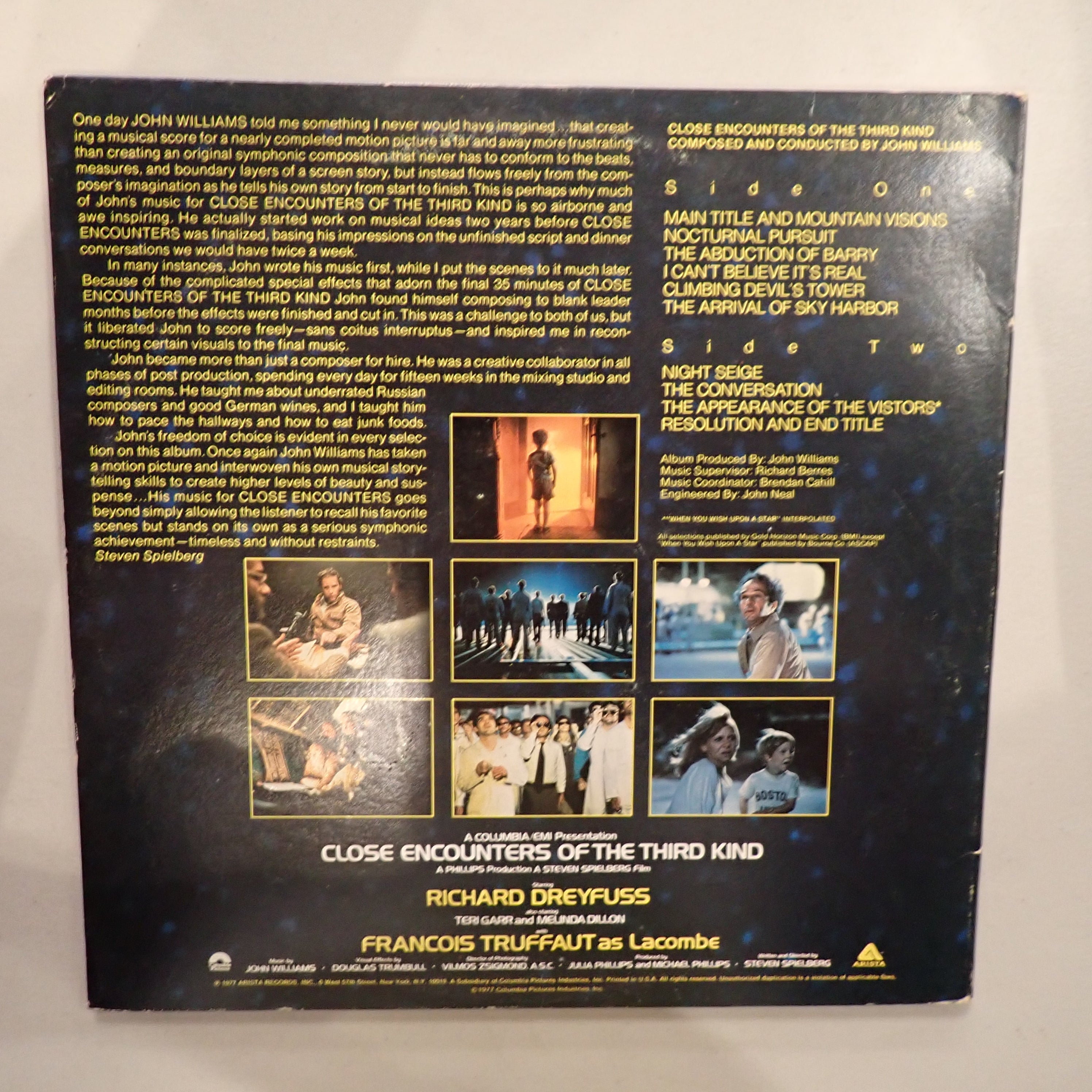 Close Encounters Of The Third Kind (Original Motion Picture Soundtrack)