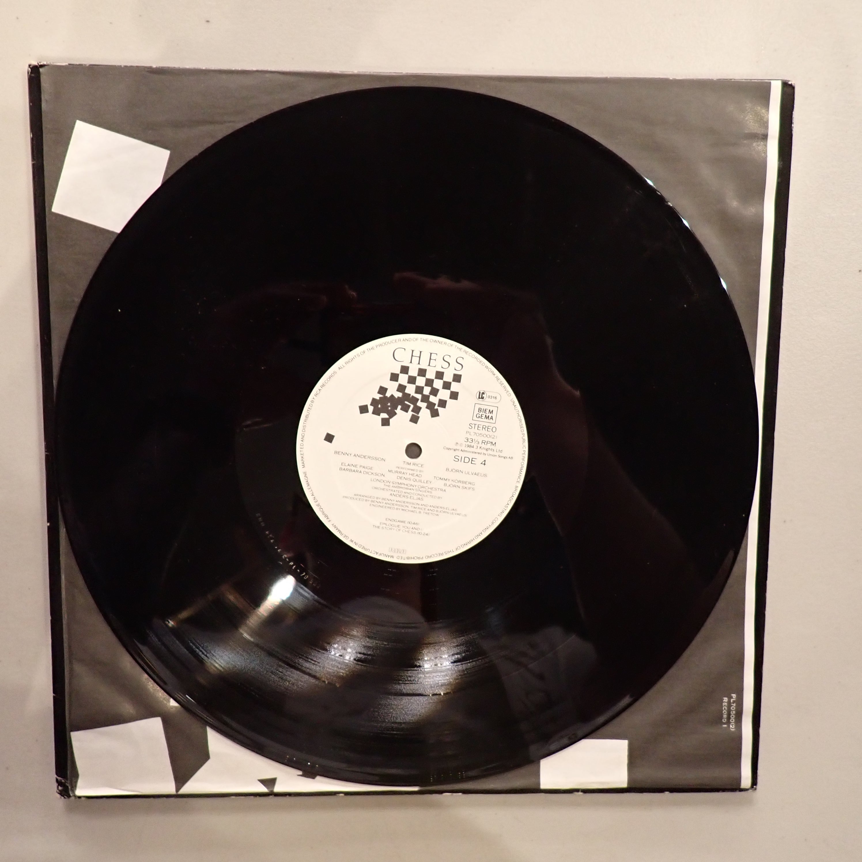 Benny Andersson, Tim Rice, Björn Ulvaeus – Chess