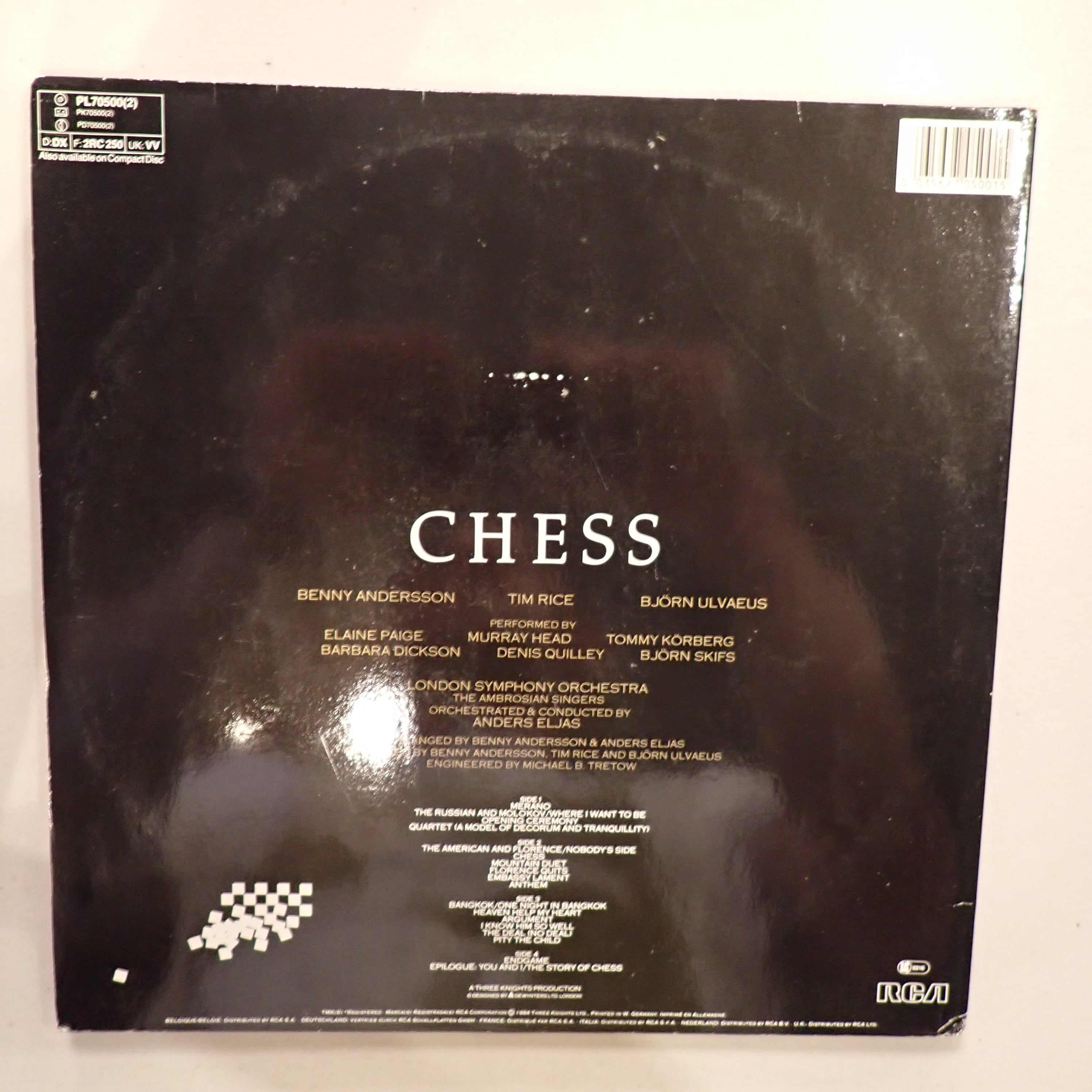 Benny Andersson, Tim Rice, Björn Ulvaeus – Chess