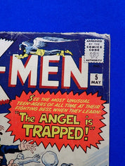 X-Men #5 (1964) - GD/GD- (1.8-2.0) - 3rd Magneto, 2nd Scarlet Witch & Quicksilver