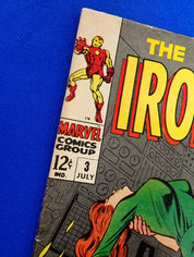 Iron Man #3 (1968) - VG (4.0) - Silver Age Issue