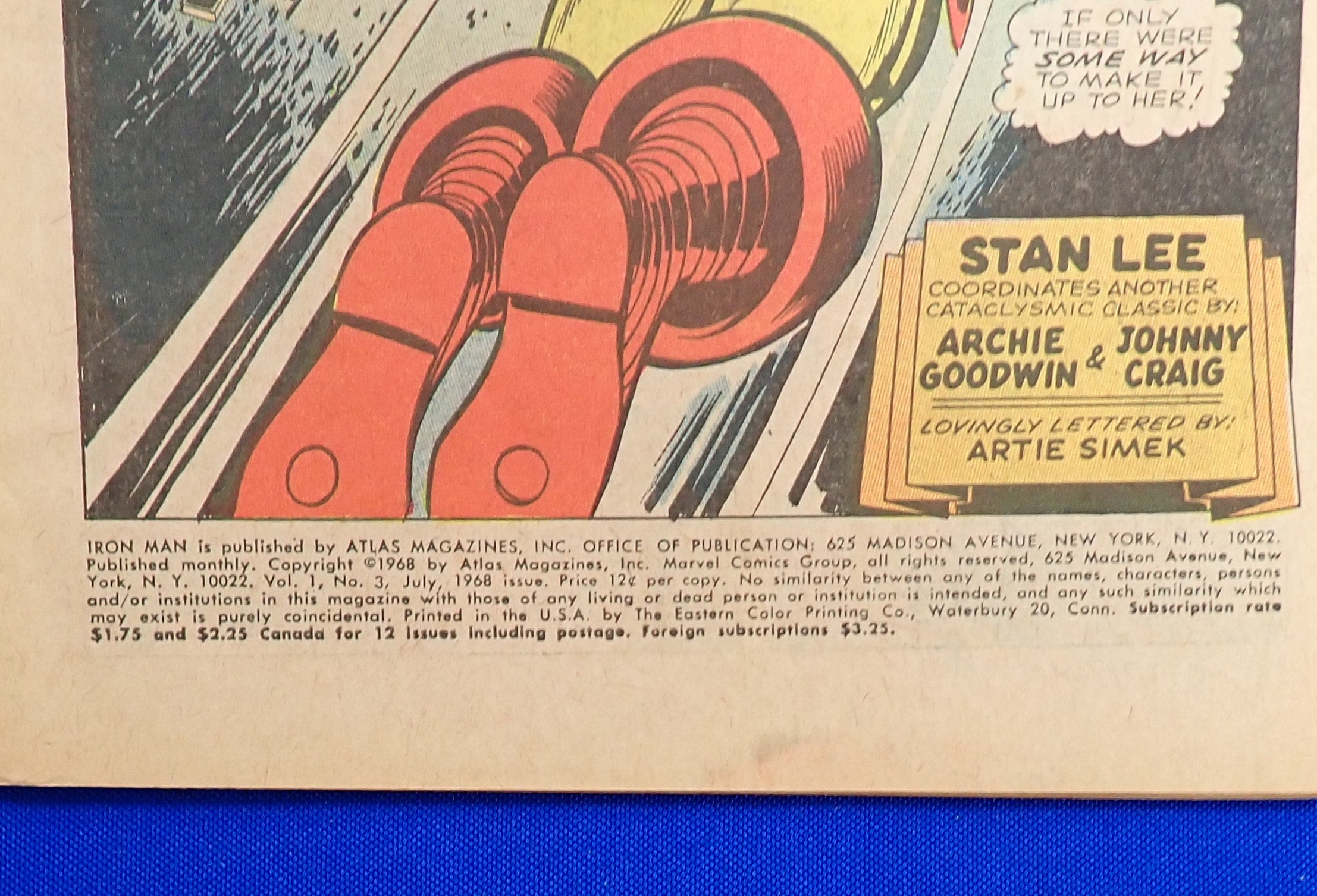 Iron Man #3 (1968) - VG (4.0) - Silver Age Issue