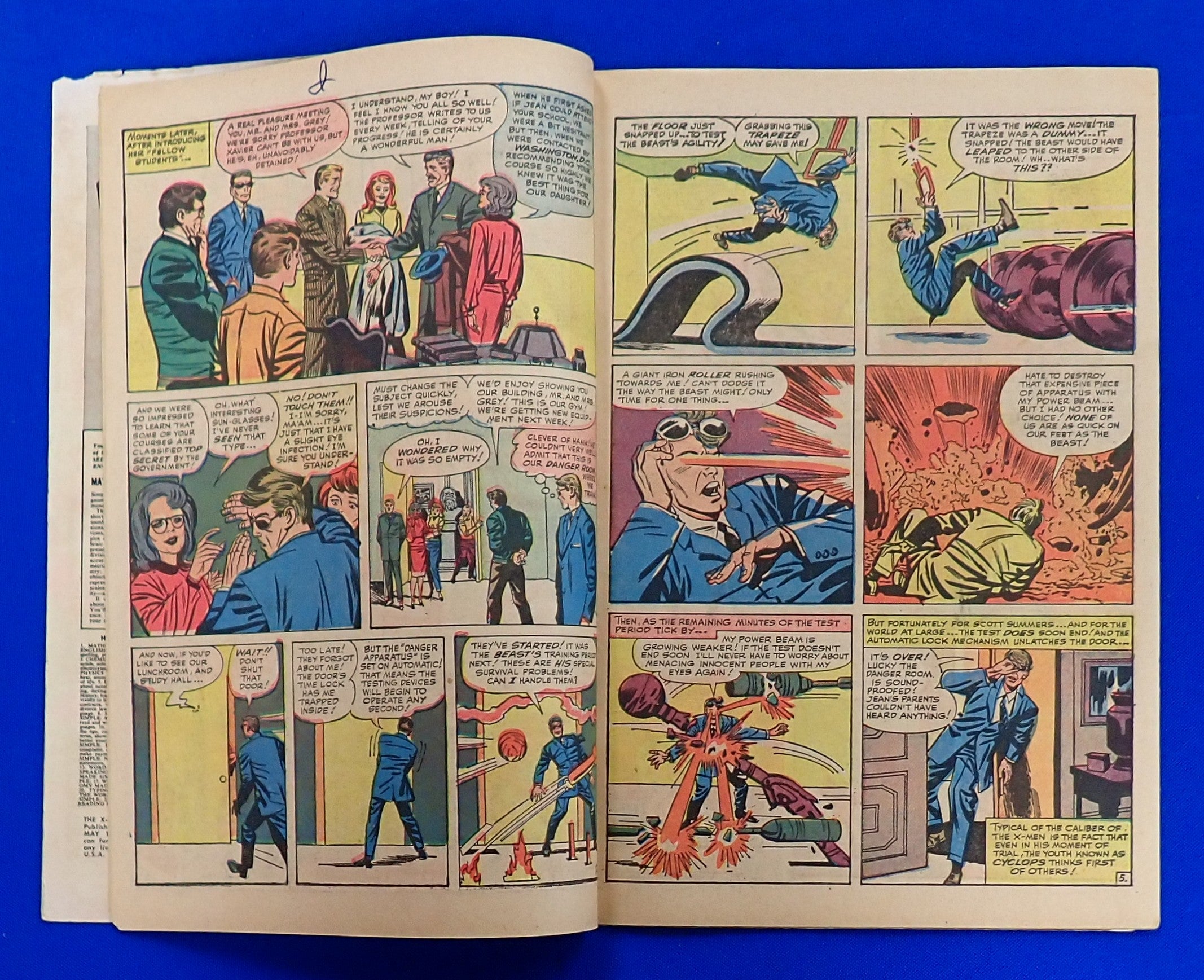 X-Men #5 (1964) - GD/GD- (1.8-2.0) - 3rd Magneto, 2nd Scarlet Witch & Quicksilver