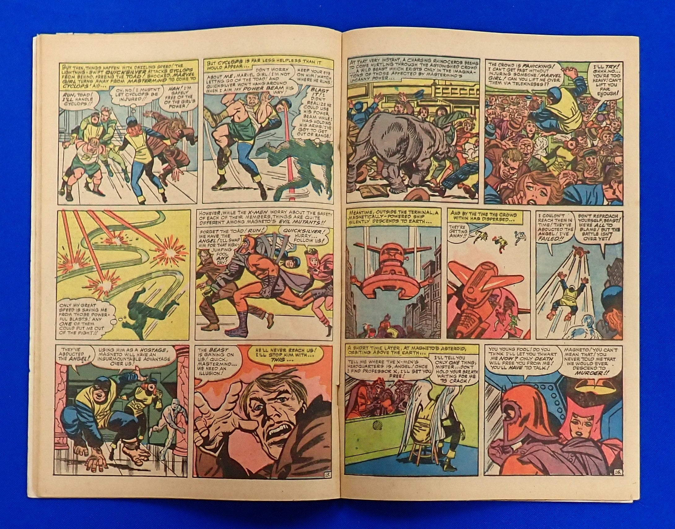 X-Men #5 (1964) - GD/GD- (1.8-2.0) - 3rd Magneto, 2nd Scarlet Witch & Quicksilver