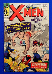 X-Men #6 (1964) - FN/FN- (5.5-6.0) - Namor confirmed as Mutant