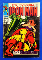 Iron Man #2 (1968) - GD/VG- (3.0-3.5) - 1st App. Janice Card