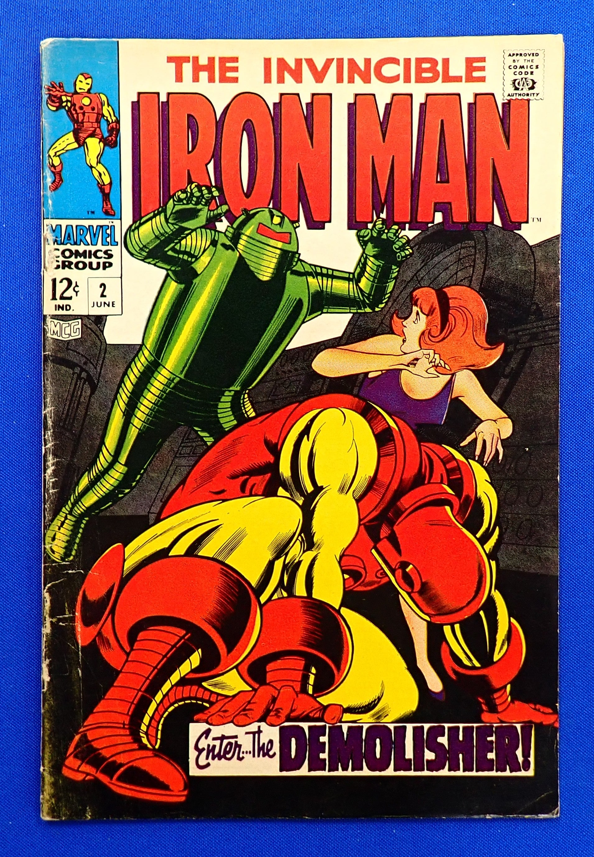 Iron Man #2 (1968) - GD/VG- (3.0-3.5) - 1st App. Janice Card