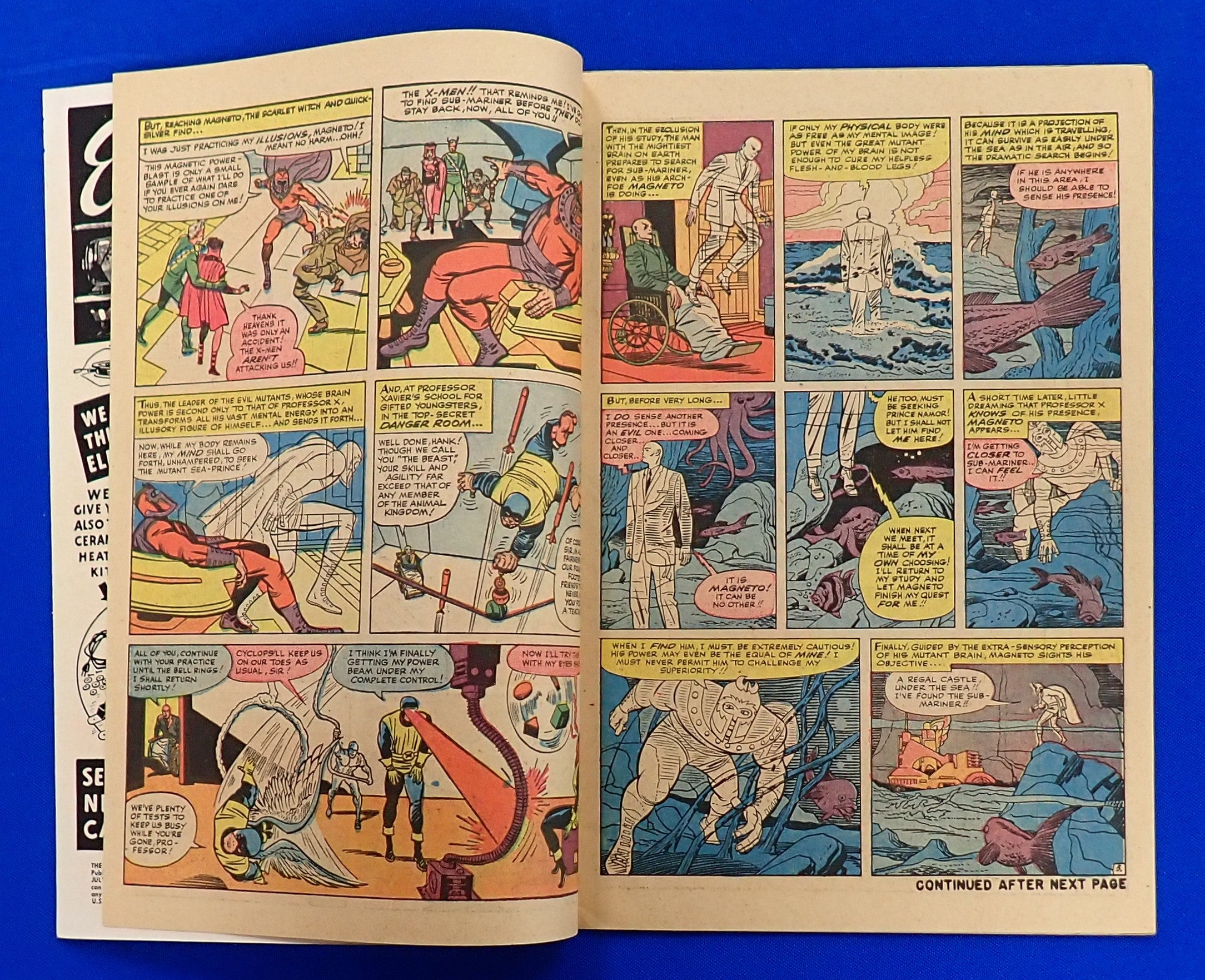 X-Men #6 (1964) - FN/FN- (5.5-6.0) - Namor confirmed as Mutant
