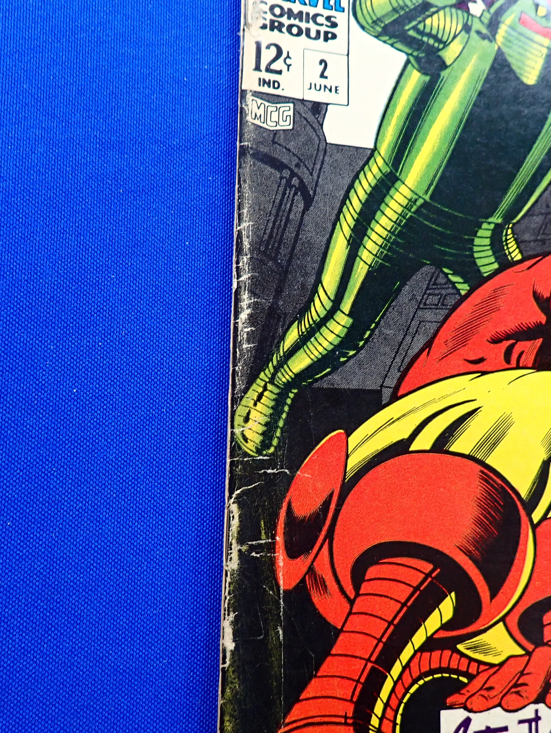Iron Man #2 (1968) - GD/VG- (3.0-3.5) - 1st App. Janice Card
