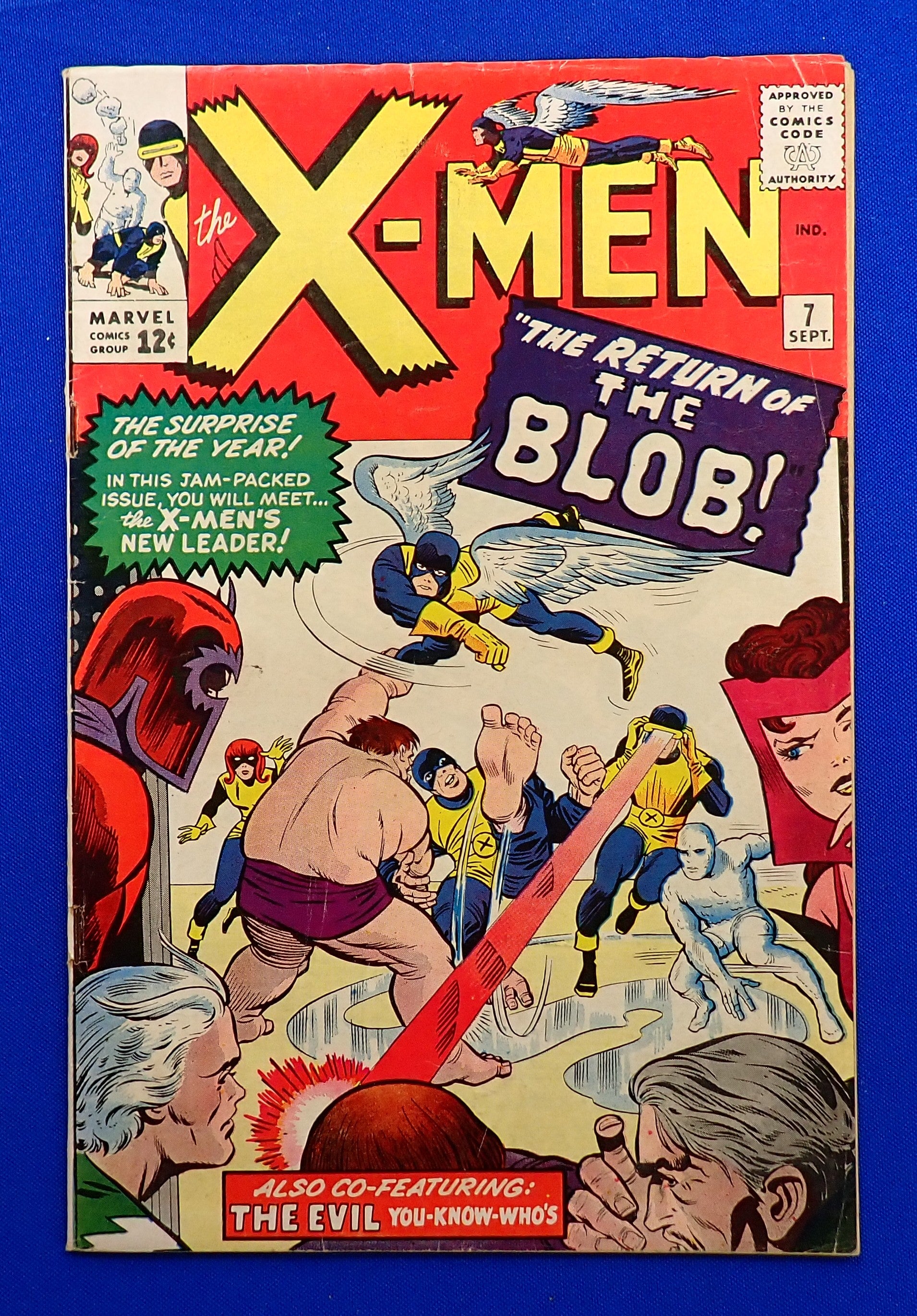 X-Men #7 (1964) - VG+/FN (4.5-5.0) - 2nd App. of the Blob