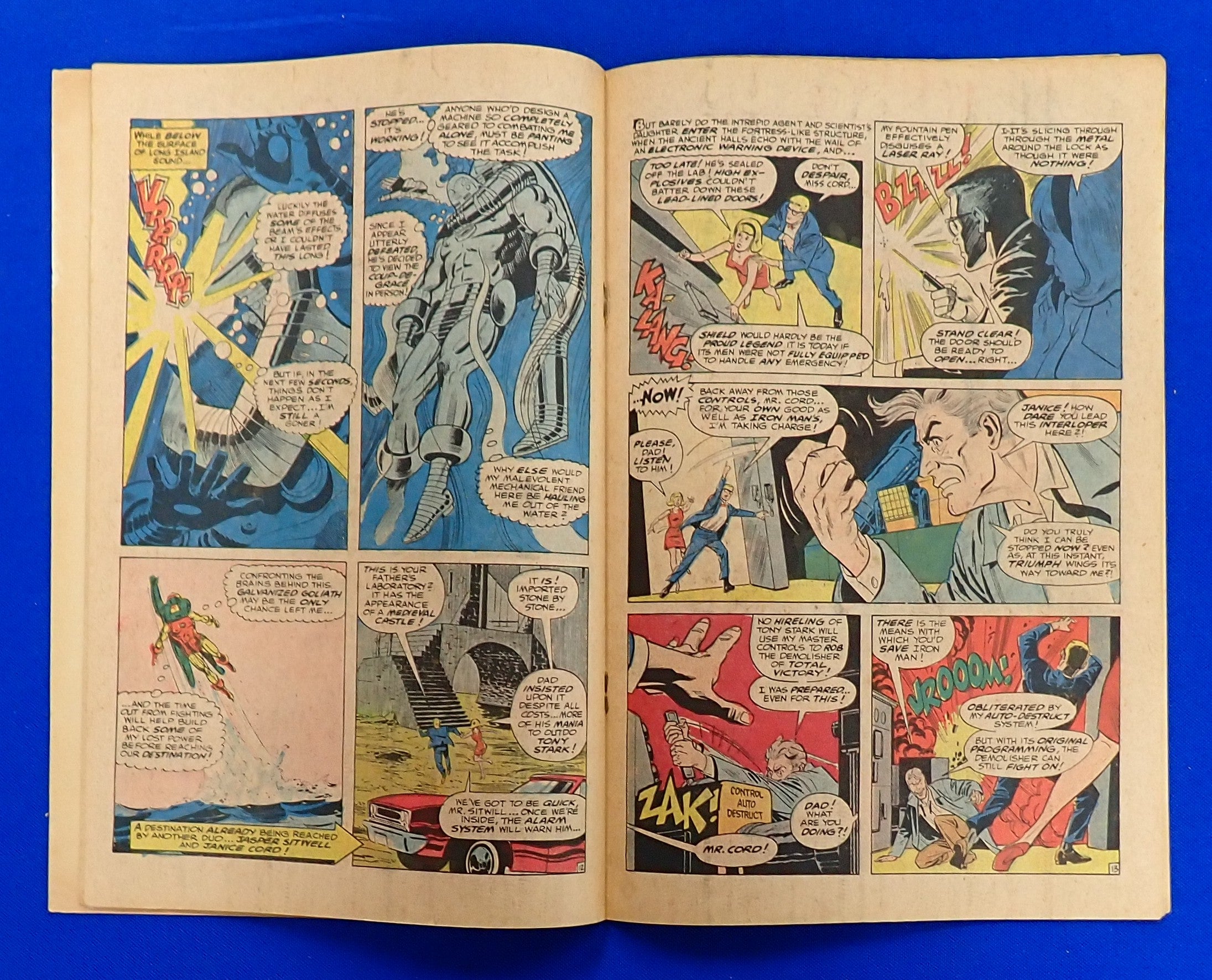 Iron Man #2 (1968) - GD/VG- (3.0-3.5) - 1st App. Janice Card