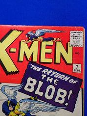 X-Men #7 (1964) - VG+/FN (4.5-5.0) - 2nd App. of the Blob