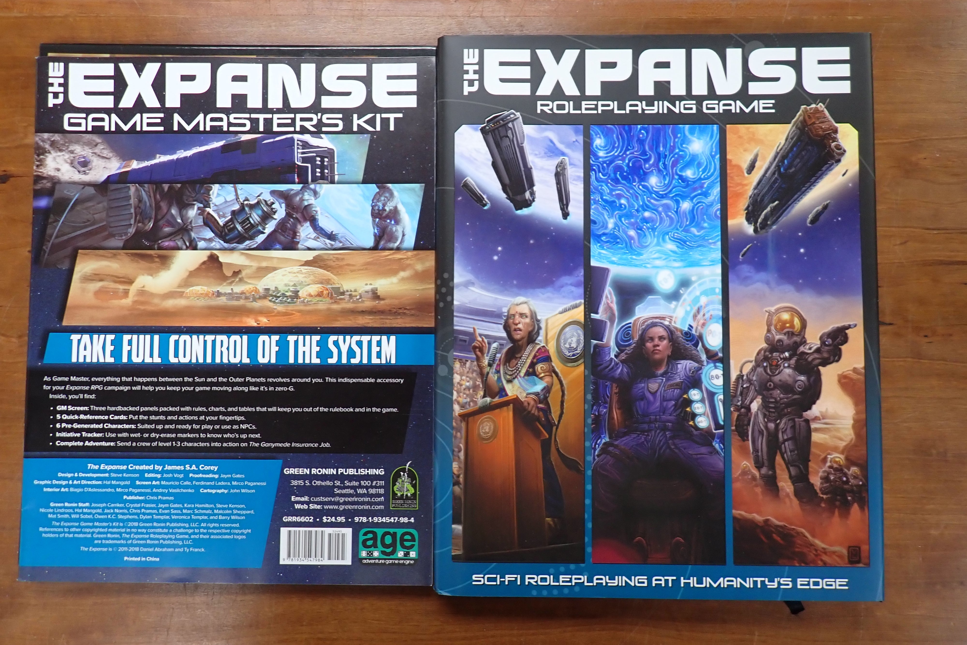 The Expanse Roleplaying Game + GM Kit (USED)
