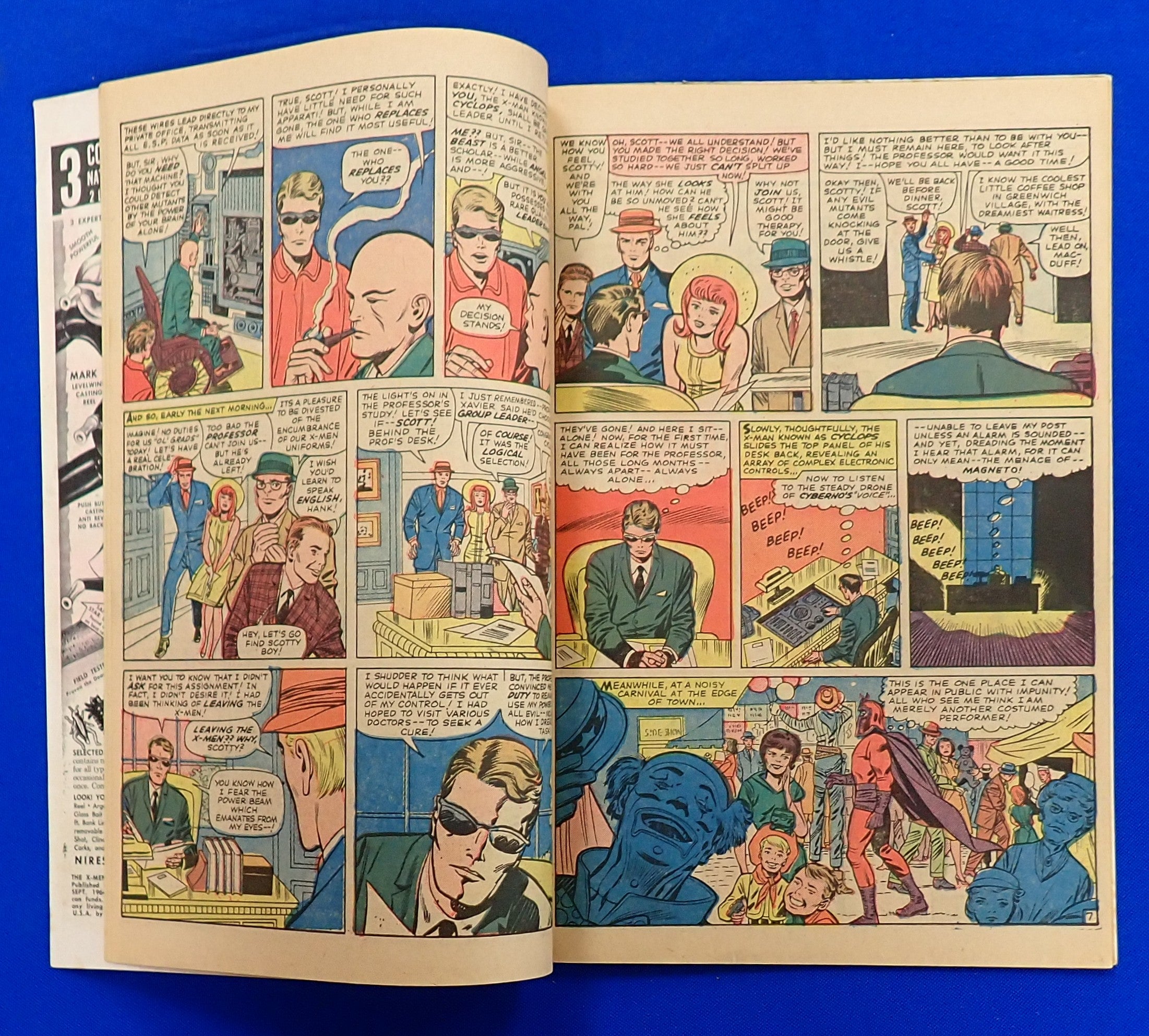 X-Men #7 (1964) - VG+/FN (4.5-5.0) - 2nd App. of the Blob