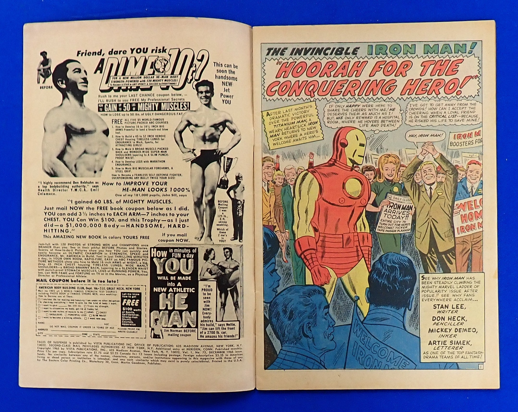 Tales of Suspense #72 (1965) - VG (4.0) - Silver Age Issue