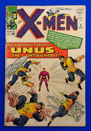 X-Men #8 (1964) - FR (1.0) - 1st App. Unus the Untouchable