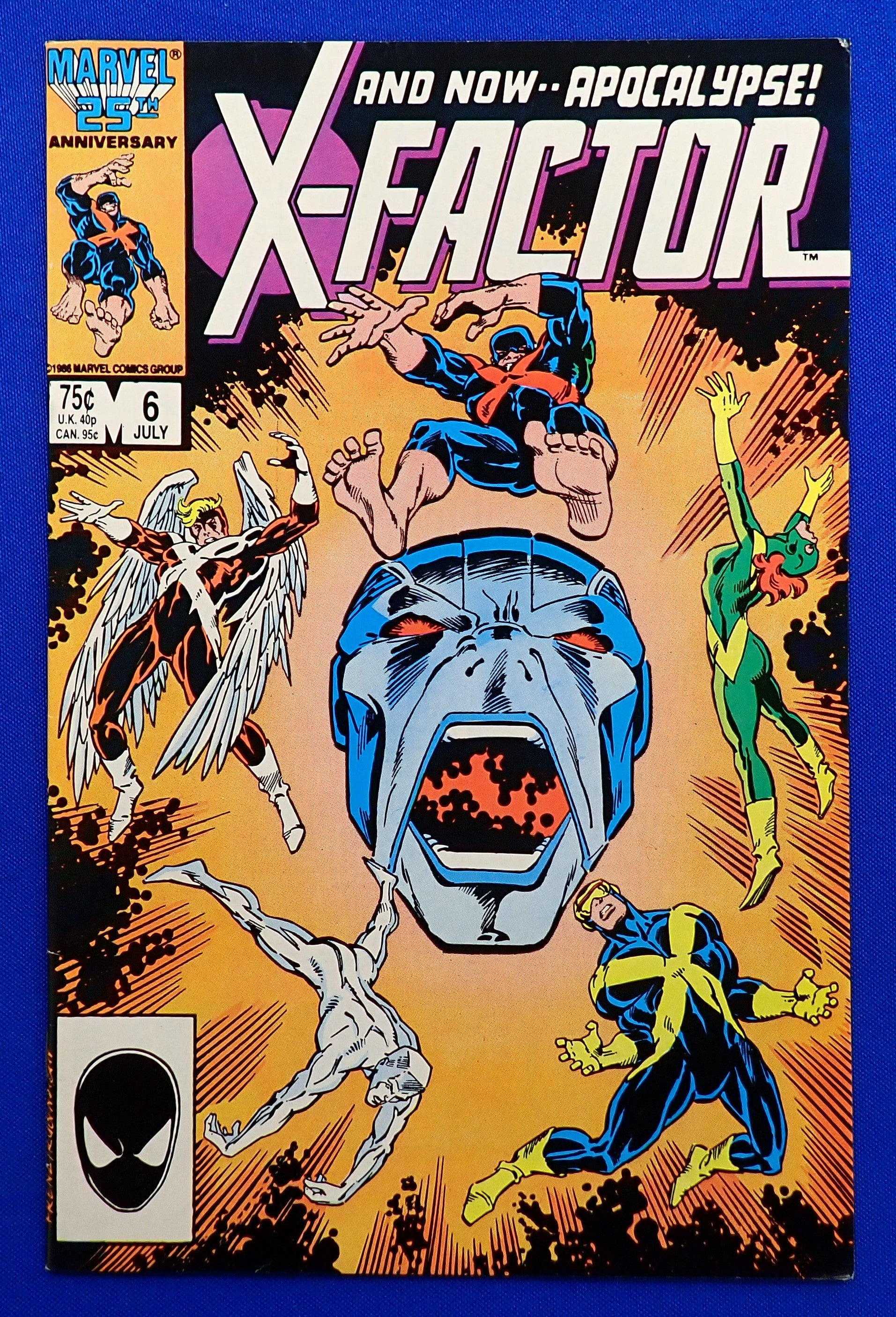 X-Factor #6 (1986) - VF/NM (9.0) - 1st Full App. Apocalypse