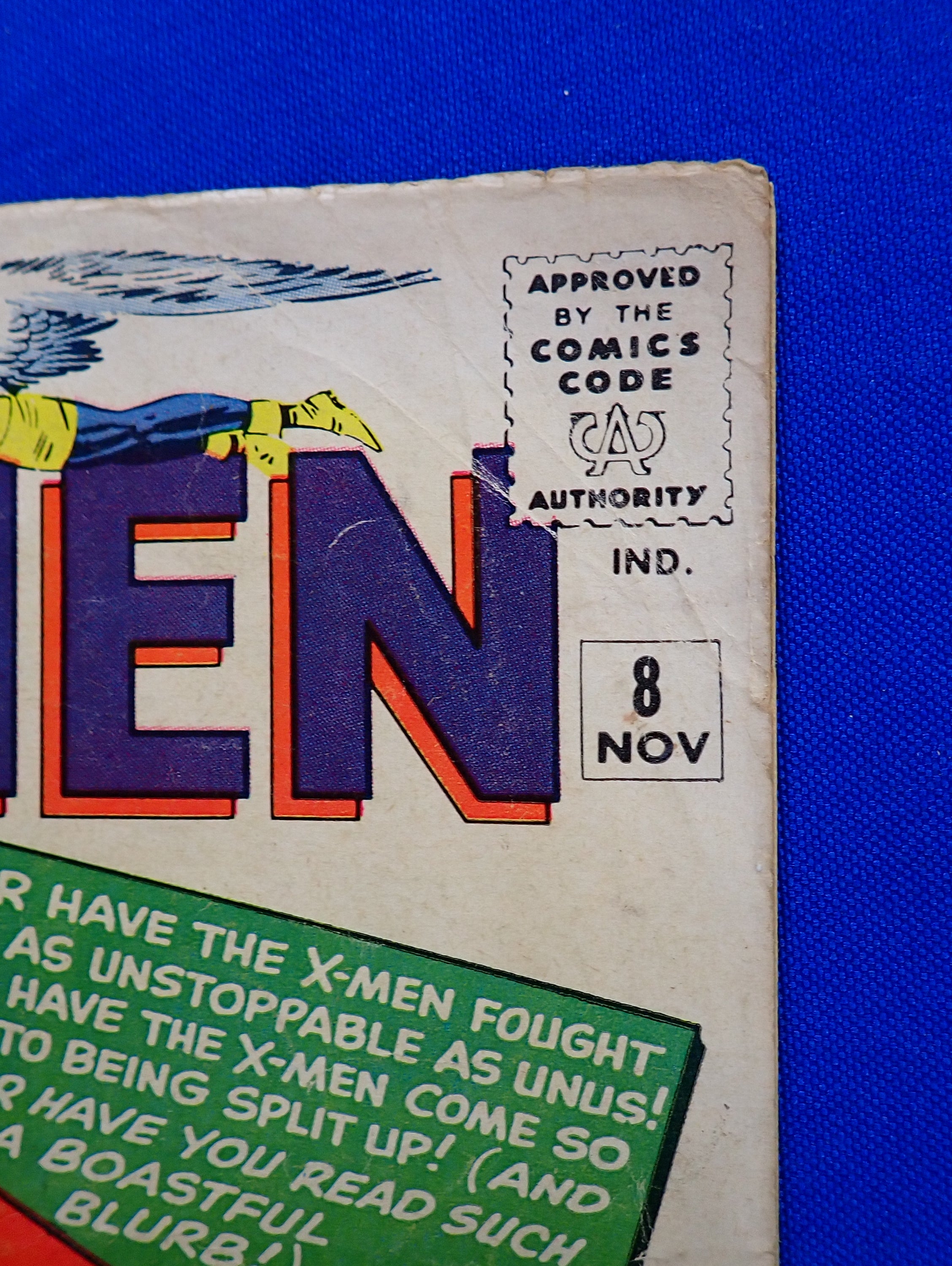 X-Men #8 (1964) - FR (1.0) - 1st App. Unus the Untouchable